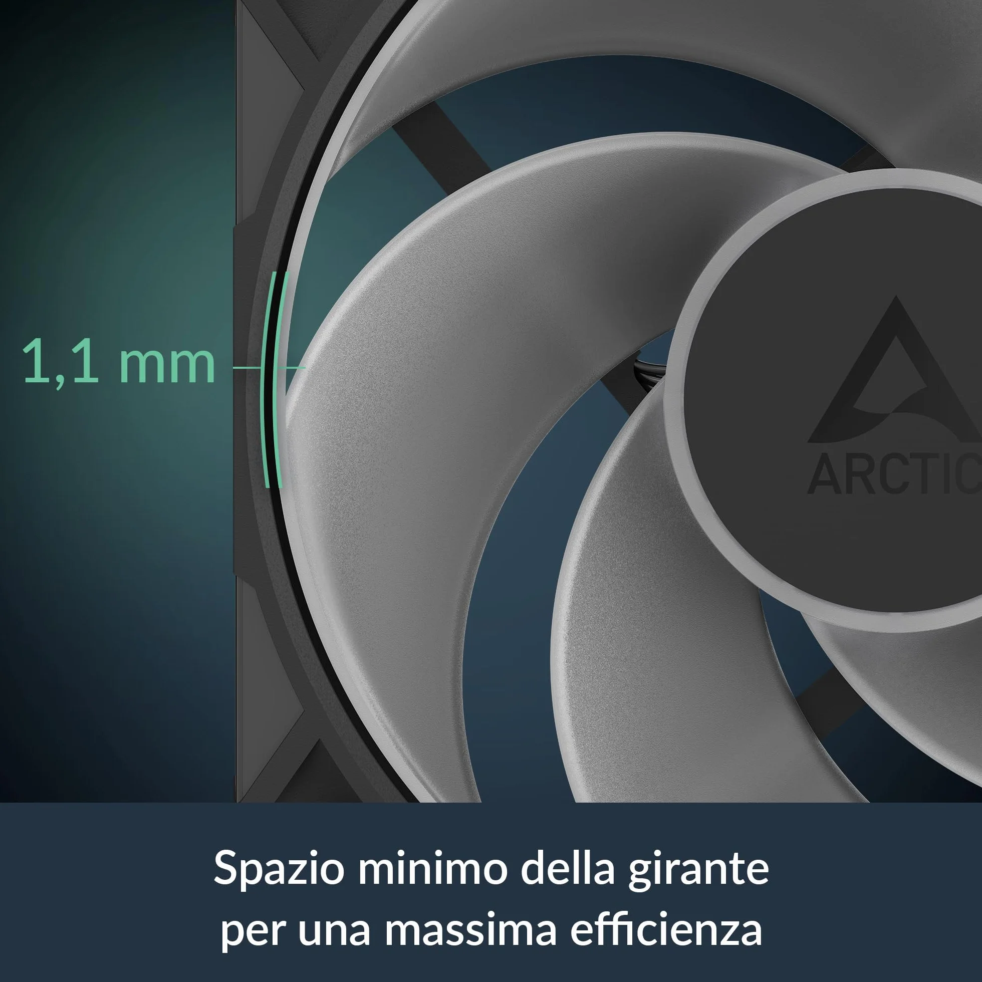ARCTIC P12 Pro Reverse A-RGB – 3 Pack – 120 mm Ventola Premium con flusso d’aria inverso, Ventole PWM con splitter per cavo a Y, 500-3000 rpm, 0 rpm <5% PWM, 5V Digital RGB, FDB, 4-Pin - Nero