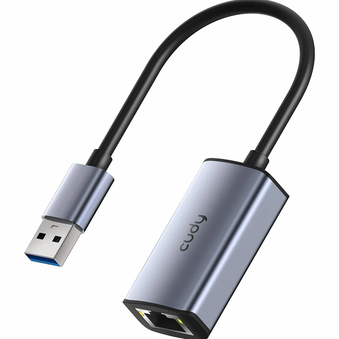Cudy Adattatore Ethernet USB-A Gigabit USB 3.0 LAN RJ45 alluminio senza driver UE10A