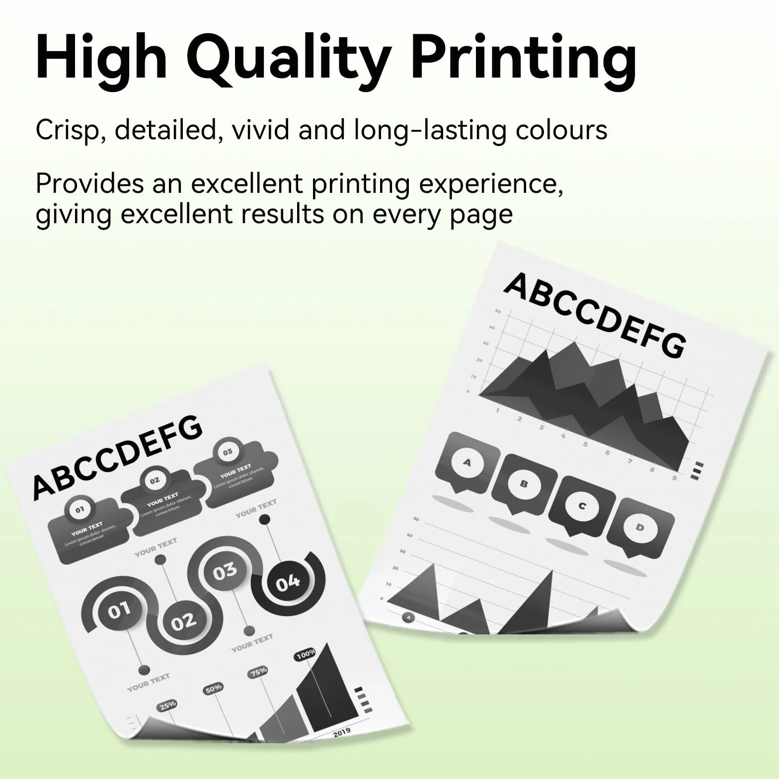 swiss toner TN2510XL compatibile per TN2510XL TN-2510XL per Toner Brother MFC-L2800DW per Toner Brother MFC-L2827DW HL-L2400DWE HL-L2445DW MFC-L2835DW DCP-L2620DW DCP-L2665DW,2 nero