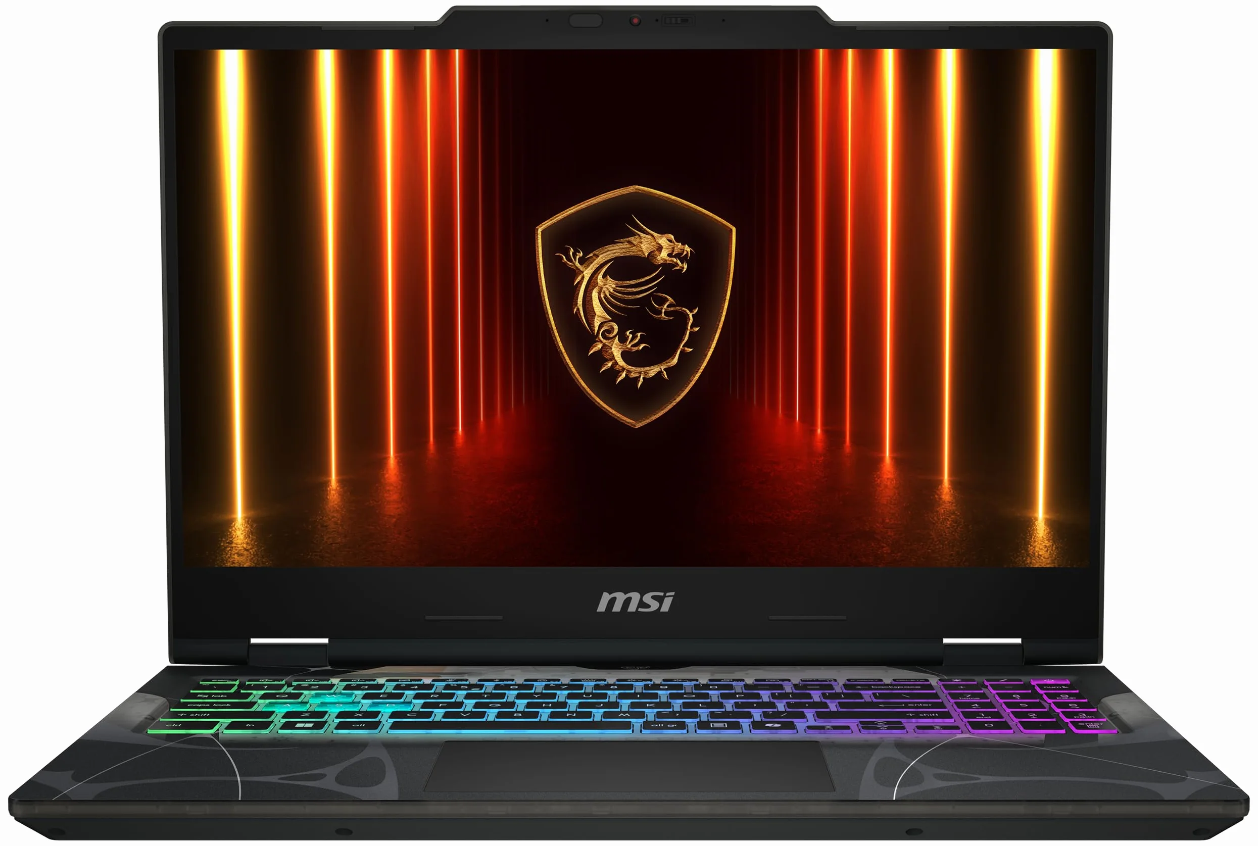 MSI Cyborg 15, laptop da gaming, 15,6 pollici Full HD 144 Hz, Intel Core i7 1240H, NVIDIA GeForce RTX 5060, 16 GB DDR5, 1 TB SSD, Windows 11 Home, tastiera QWERTZ, nero, B2RWFKG-068