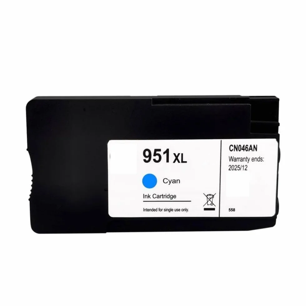 Cartucce di inchiostro compatibili per OfficeJet Pro 8100 8600 8610 8615 8620 8625 8630 251dw 276dw(Cyan)
