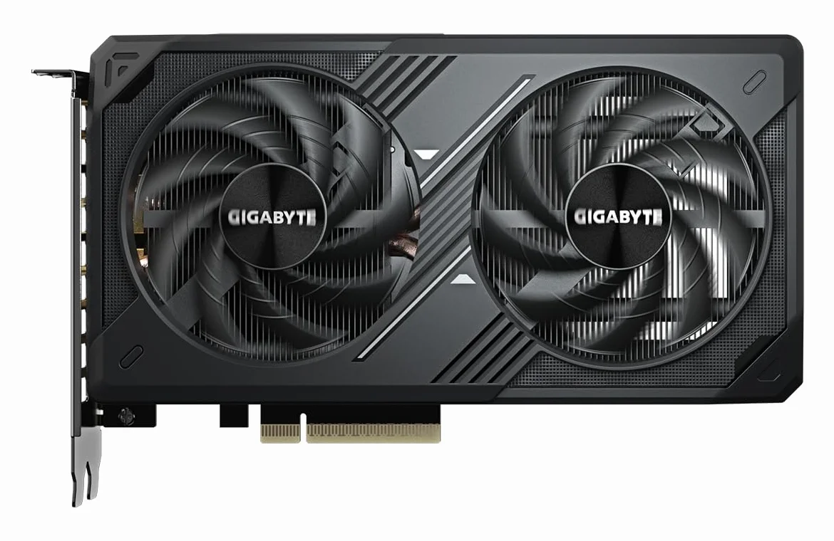 Gigabyte GeForce RTX 5060 WINDFORCE OC 8G Scheda Grafica - 8GB GDDR7, 128bit, PCI-E 5.0, 2512 MHz Frequenza core, 3 x DisplayPort, 1 x HDMI, GV-N5060WF2OC-8GD