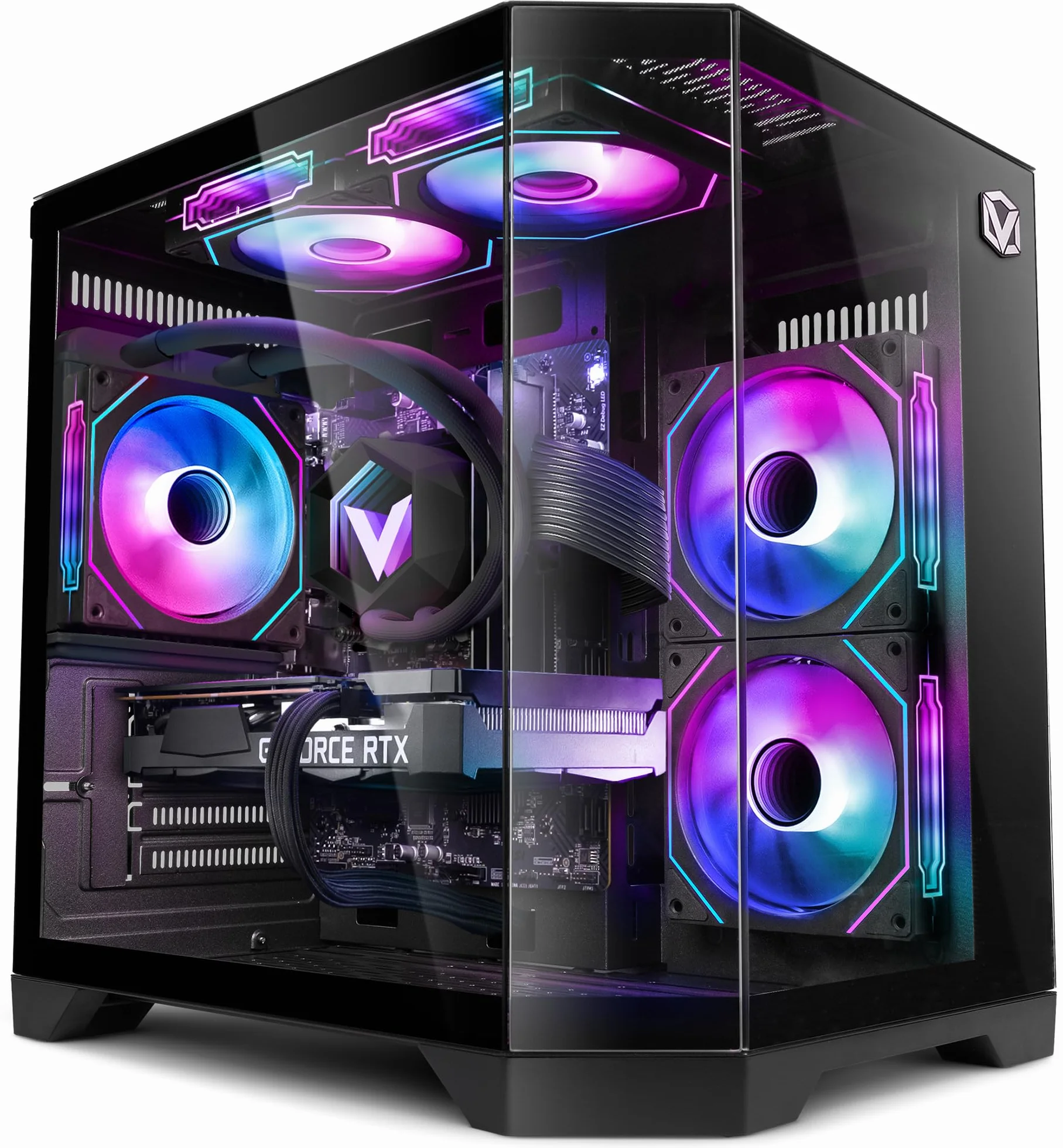 Vibox IV-636 PC Gaming AMD Ryzen 7 5700X Nvidia RTX 5050 8GB 16GB RAM 500GB SSD Windows 11 WiFi 6 Bluetooth 5.4