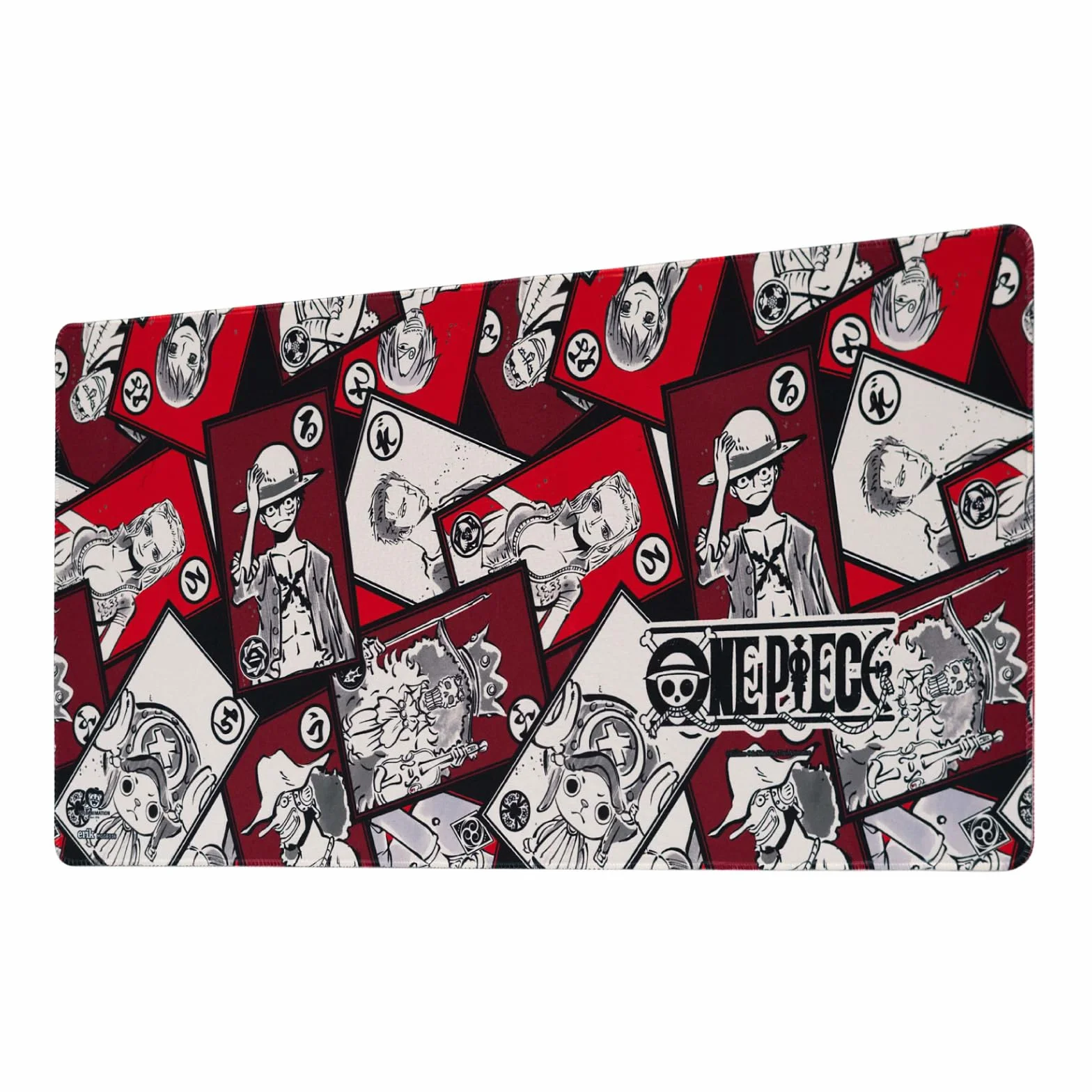 Grupo Erik Tappetino Mouse One Piece XXL - Tappetino Scrivania Impermeabile e Antiscivolo 80x35 cm | Accessori Gaming per Scrivania | One Piece Manga