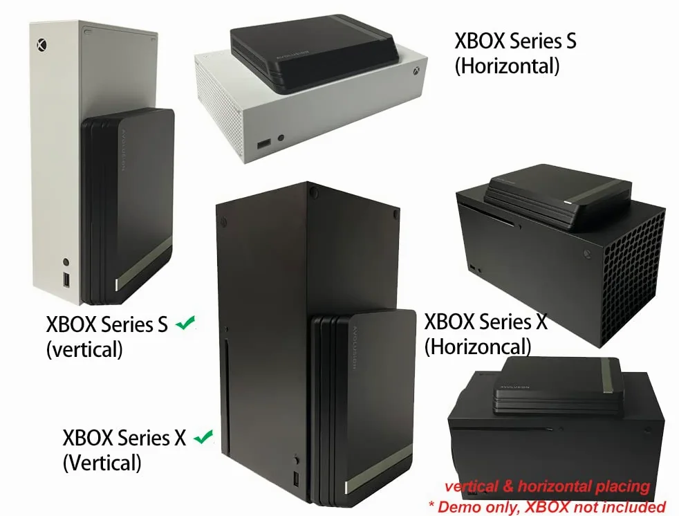 Avolusion HDDGear Pro X 3TB USB 3.0 Disco rigido esterno da gioco (per Xbox Series X|S) (rinnovato)