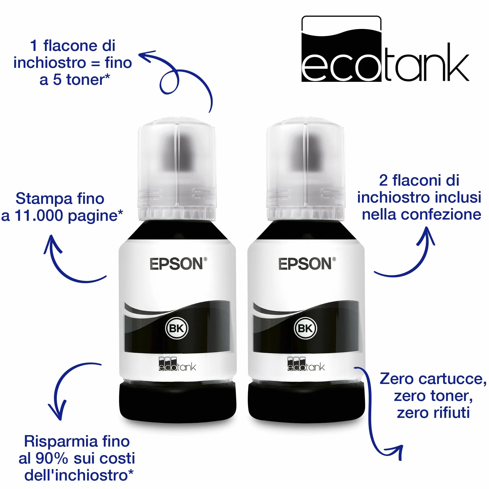 Epson EcoTank ET-M1170 stampante a getto d'inchiostro 1200 x 2400 DPI A4 Wi-Fi
