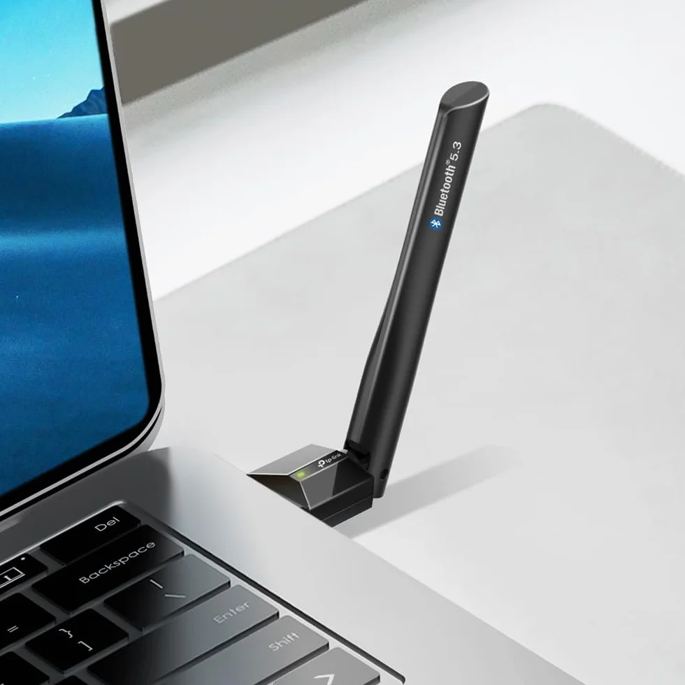 TP-Link UB500 Plus Adattatore Bluetooth USB, Bluetooth 5.3, Multi-Directional Antenna, Compatibile Con Windows 11/10/8.1/7