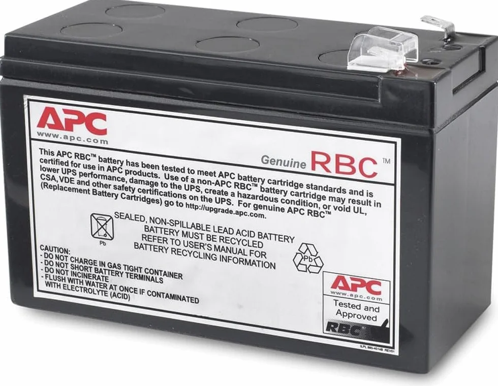 APC APCRBC110 Pacco Batterie Sostitutive per UPS BR550GI BX700UI BX700U-GR