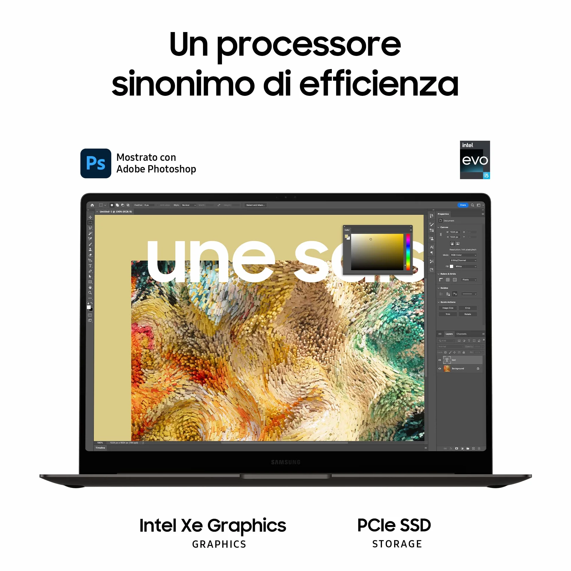 Samsung Galaxy Book3 Pro Laptop, 14" Dynamic AMOLED 2X, Intel EVO, Intel Core i5-1340P 13th gen, 16GB RAM, 512GB SSD, Windows 11 Home, Graphite