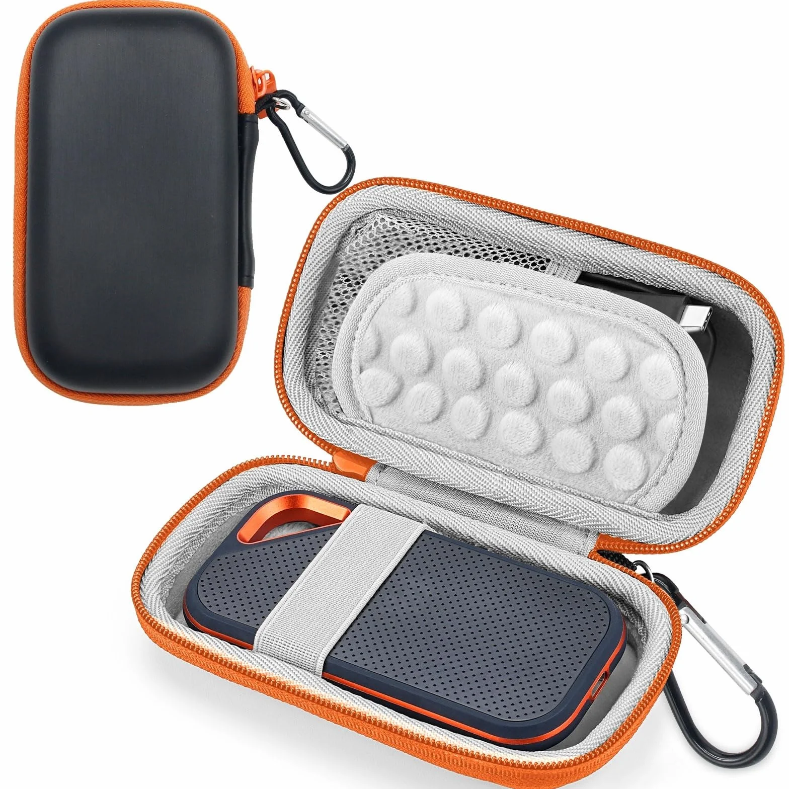 Custodia per SanDisk, SanDisk Extreme Pro/Extreme Portable External – Custodia rigida da viaggio per unità esterne (Gray)