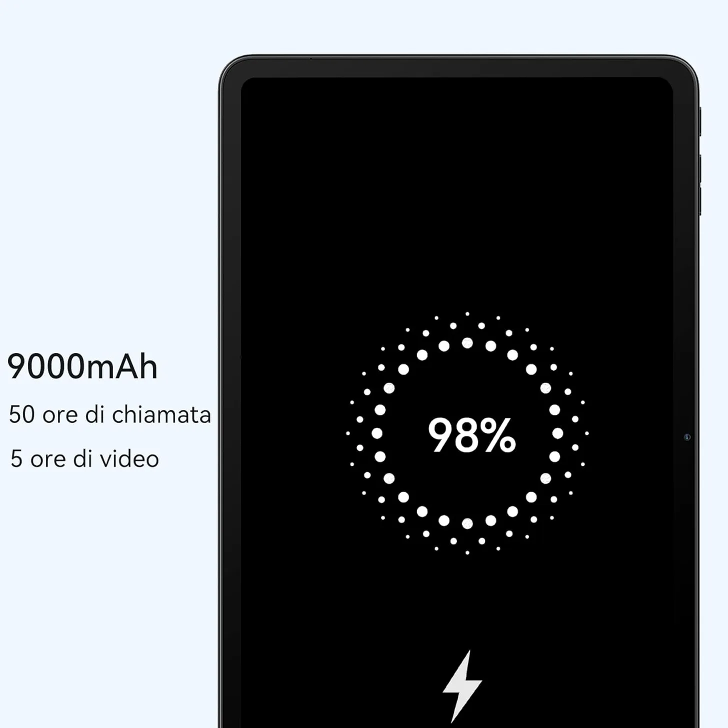 Blackview Tablet 12 Pollici con Tastiera, Tablet Android 15, Dual SIM 4G, 24GB RAM 256GB ROM, GeminiAI 3.0, 9000mAh, Wi-Fi Dual-Band, Riconoscimento Facciale, Widevine L1, GPS, Mouse/Custodia/Penna
