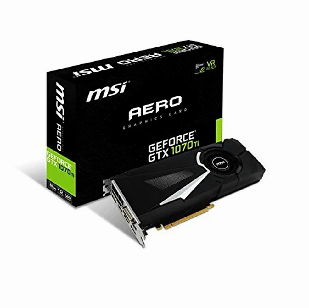 MSI Gaming GeForce, scheda grafica GTX 1070 Ti 256-bit 8GB GDDR5 Ready DirectX12 SLI Supporto scheda grafica (GTX 1070 TI GAMING 8G) BOOST CLOCK 1683 MHz