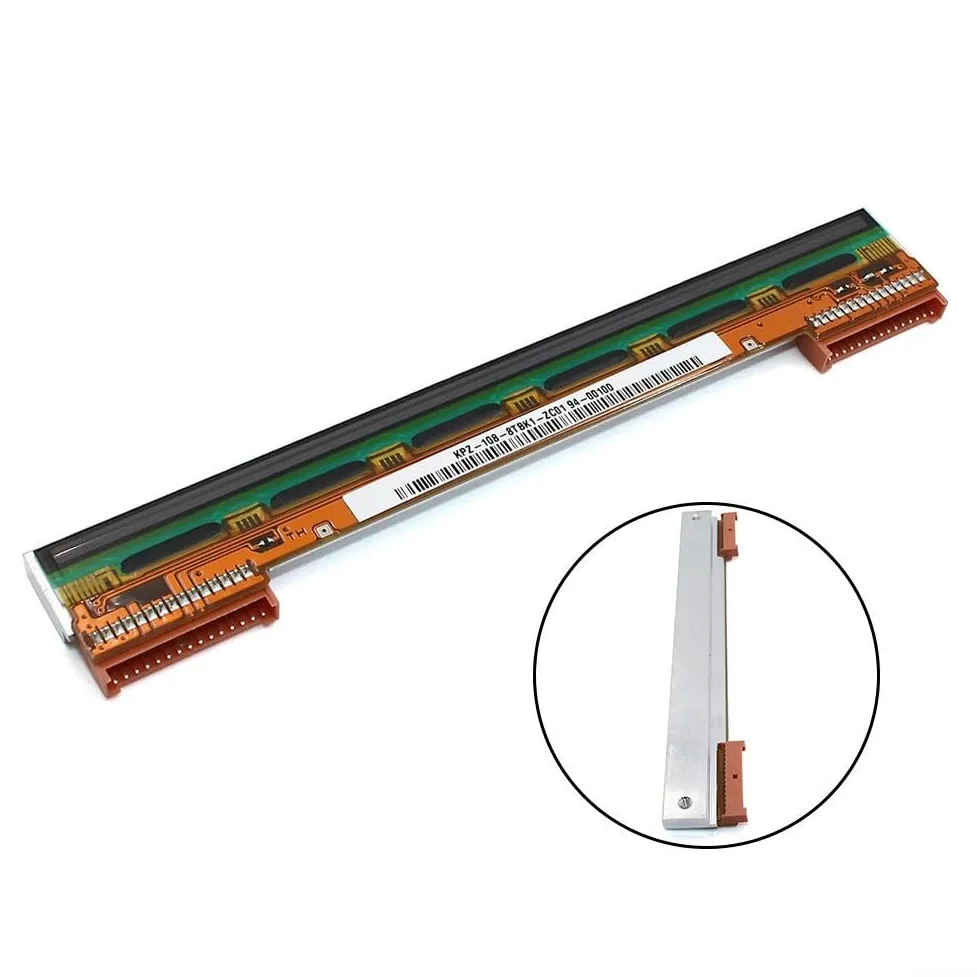 Testina di stampa termica per Zebra ZD421 ZD421D ZD421T, 203 DPI, pezzo di ricambio P1112640-218, ABS e struttura in metallo