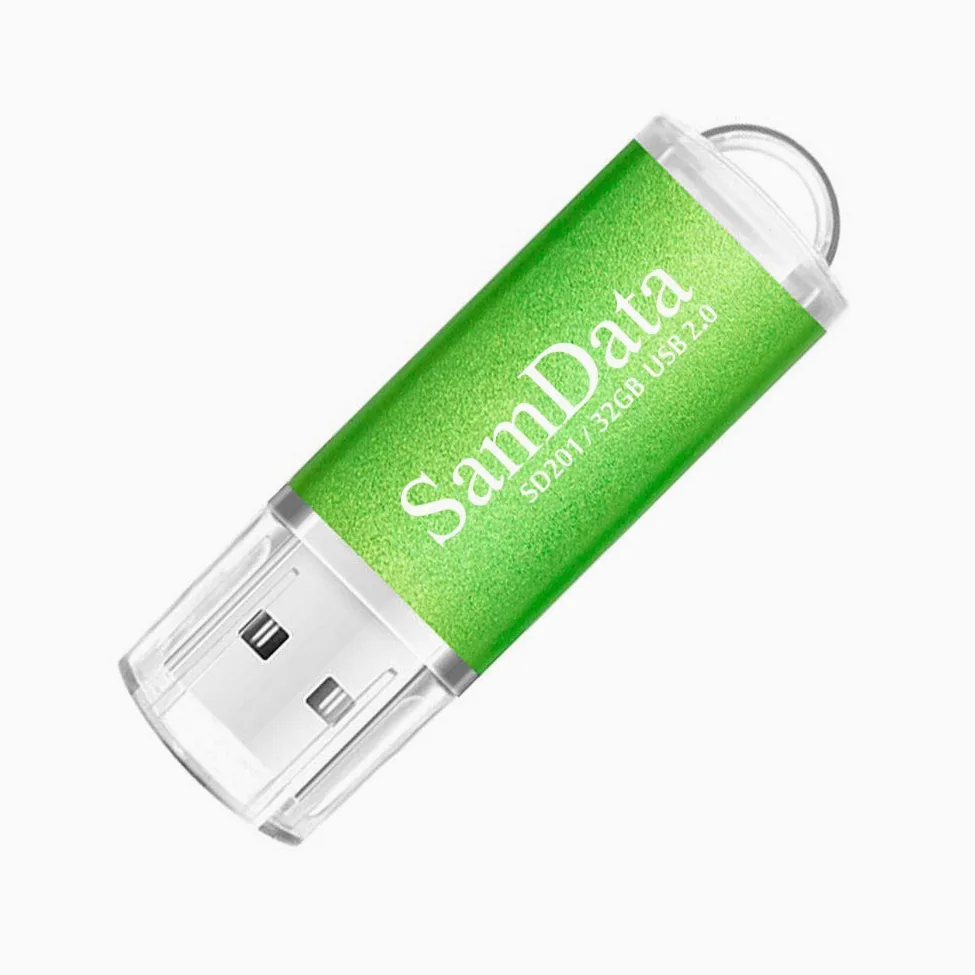 Sumduta 3 confezione da 32 GB USB 2.0 Flash Drive Thumb Drive memory stick Jump Drive zip (3 colori: nero, blu, verde) 32GB Black Blue Green Gold Silver