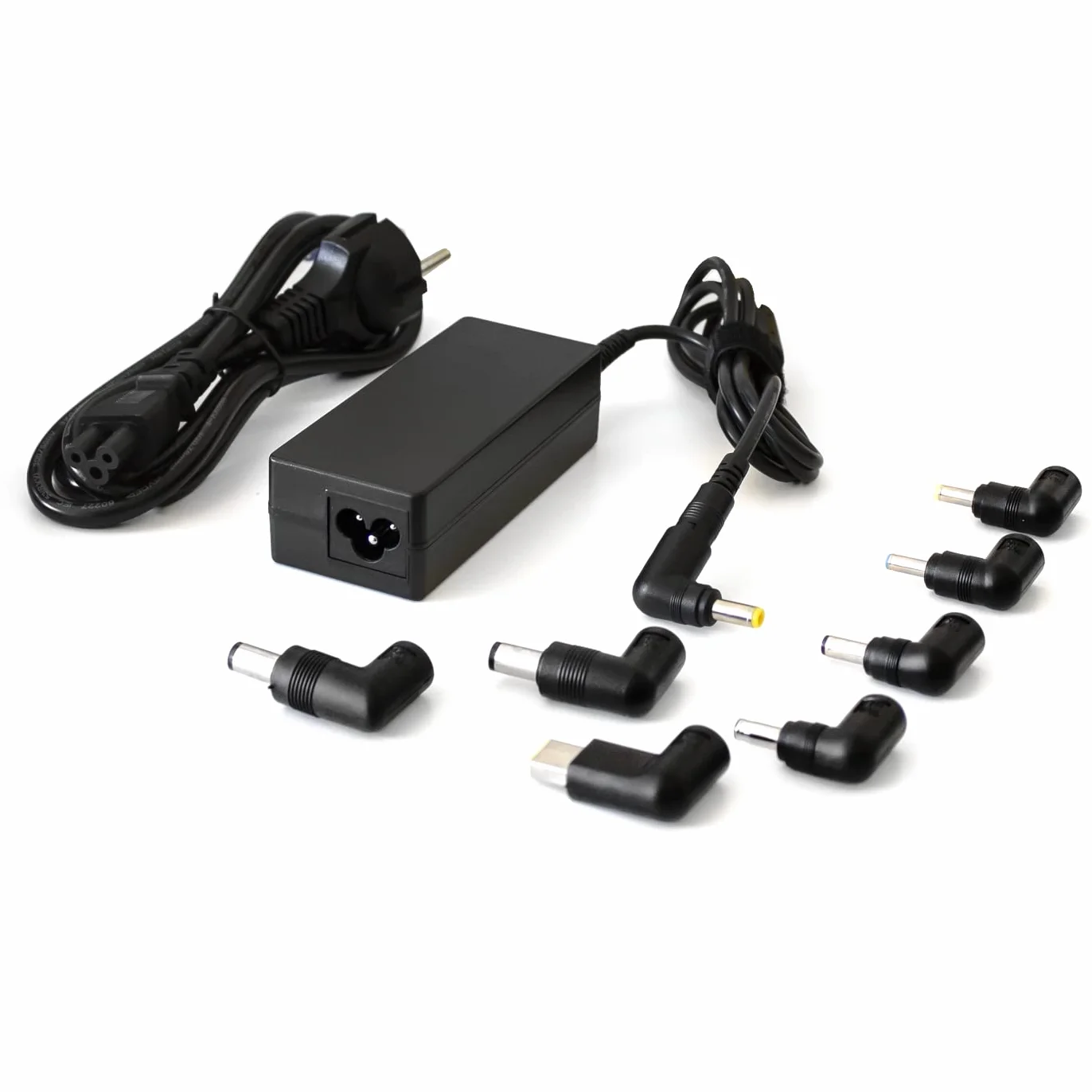 Alimentatore compatibile (65W Universale PC) rapido universale x dispositivi HP/LENOVO/ACER/ASUS/TOSHIBA/DELL/MEDION/SONY/Fujitsu/SAMSUNG/Packard Bell/MSI/IBM /.
