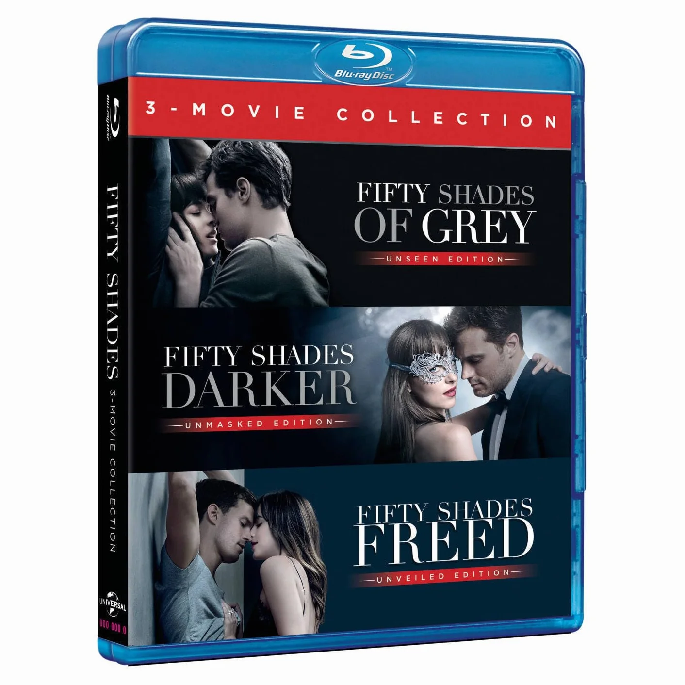Universal Sony Pictures Nordic Fifty Shades Trilogy Box Set (Blu-Ray)