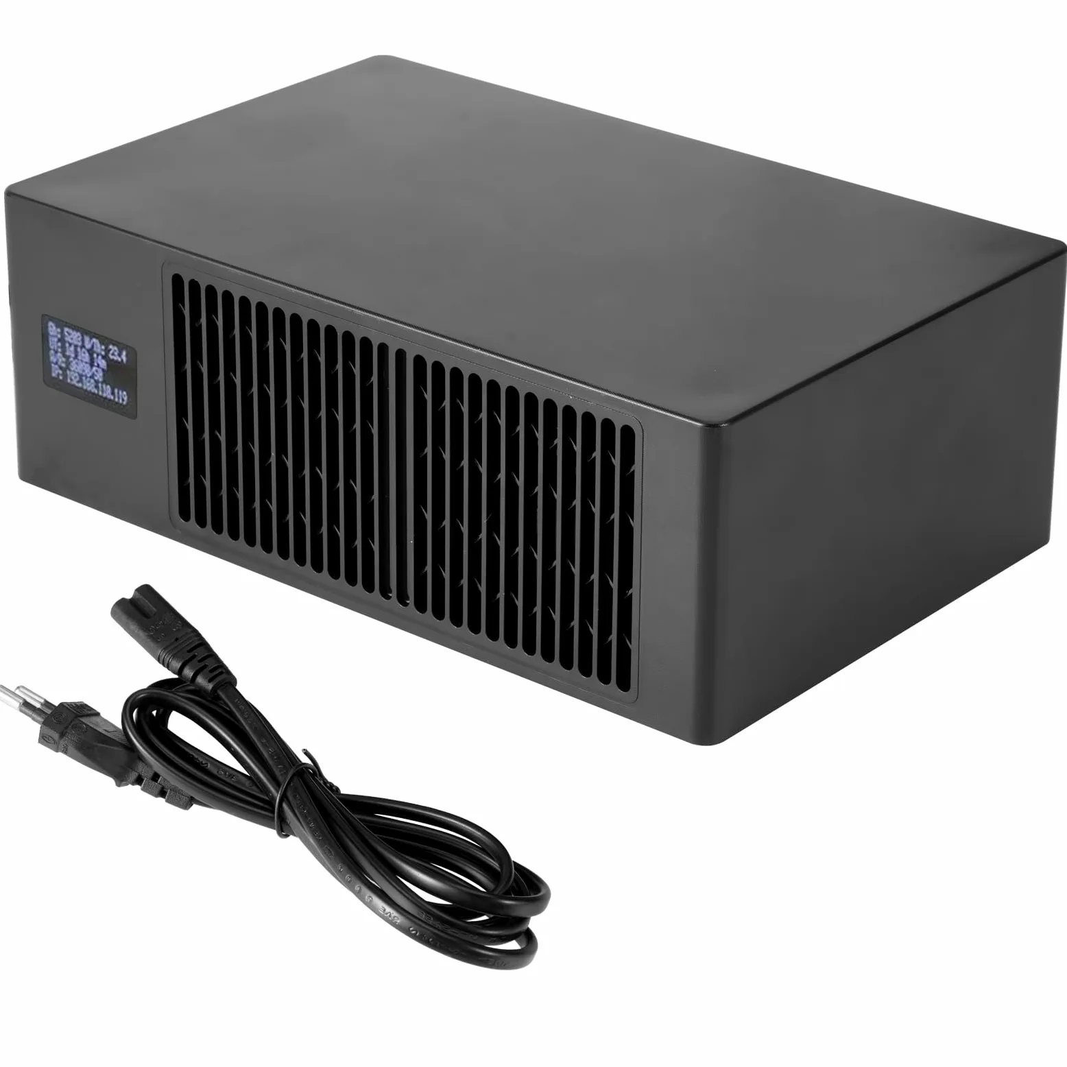 Bitcoin Miner, APKLVSR Lucky Miner LV08 BTC Solo Miner– 4,2 TH/s 2,4G WLAN SHA-SHA -256 Chip BM1366 Server Mining silenzioso Bitcoin Mining per uso domestico (BTC), Plug & Play