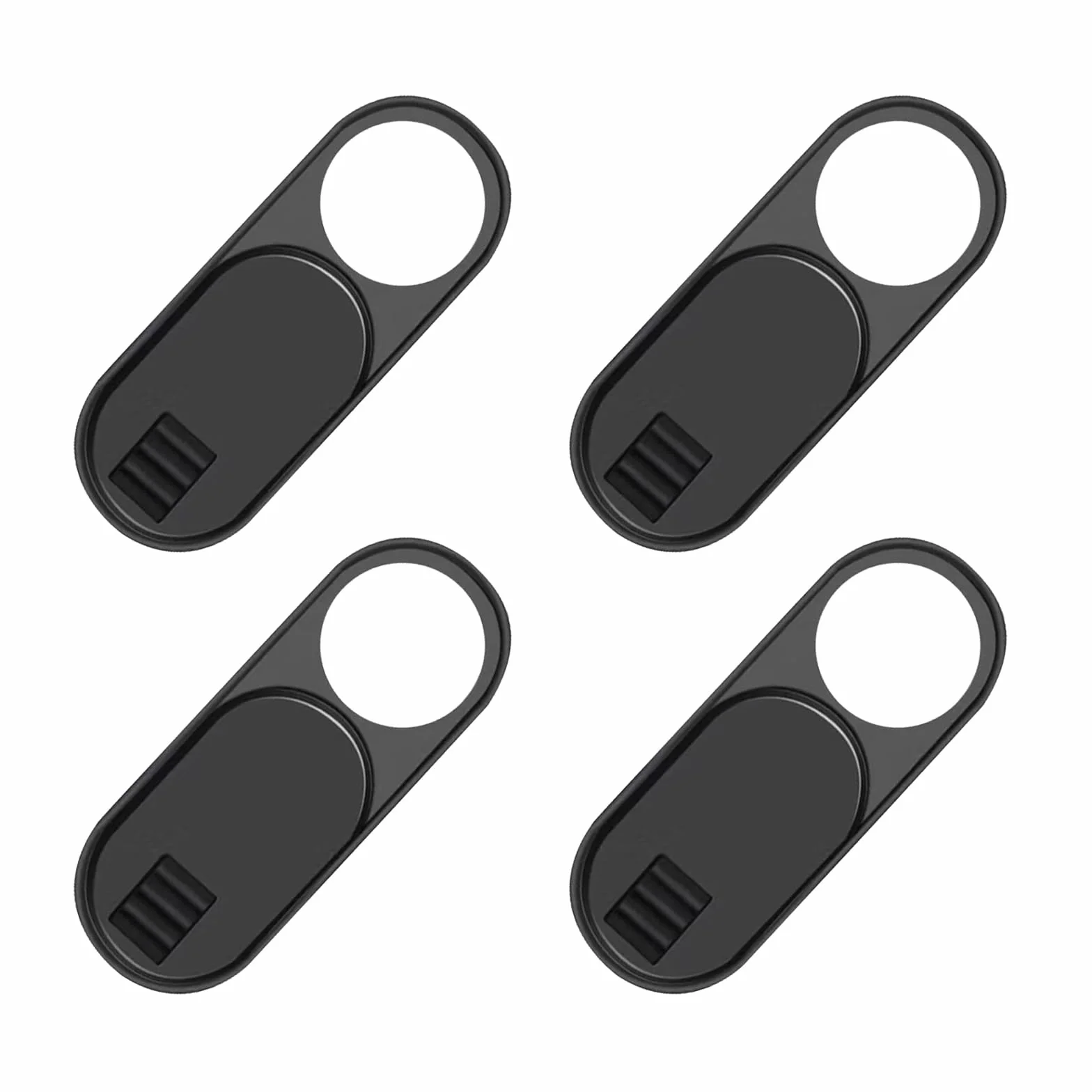 4pcs Webcam Cover cursore Cover Cover per Computer Portatile Cover applicabile al Notebook e Telefono Cellulare Cover per Tesla Model 3/Y (Nero)