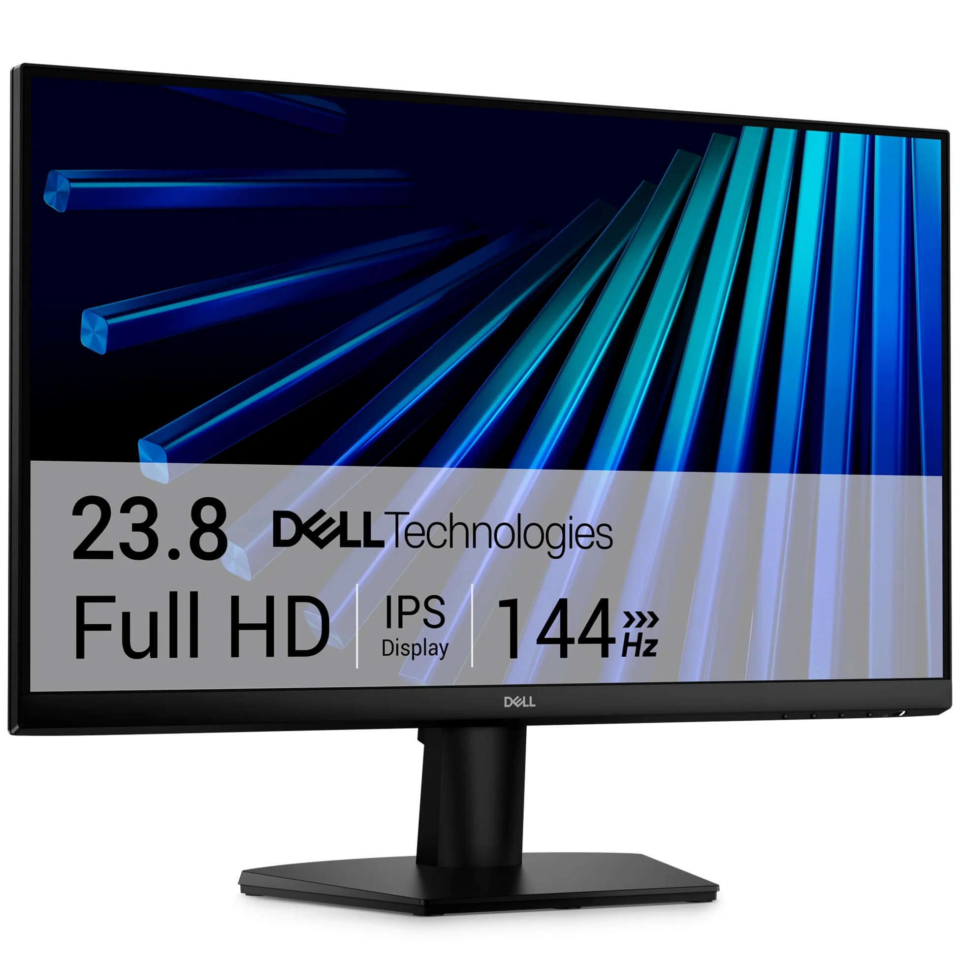 Dell 24 Monitor - SE2426H, Full HD (1920x1080), 144Hz, IPS, 1ms MPRT, AMD FreeSync, VESA (100x100mm), 2 HDMI, 3 Anni di Garanzia, Nero