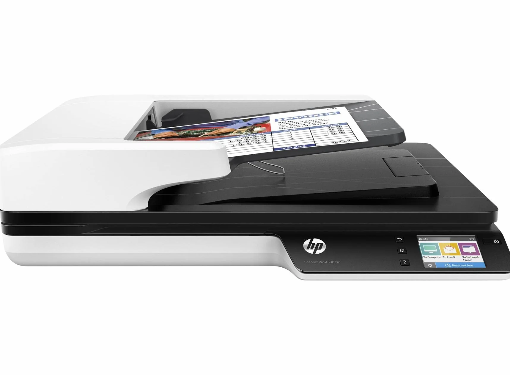 HP Scanjet Pro 4500 FN1 L2749A Scanner Doppia Scansione Wireless Professionale Documenti Bianco