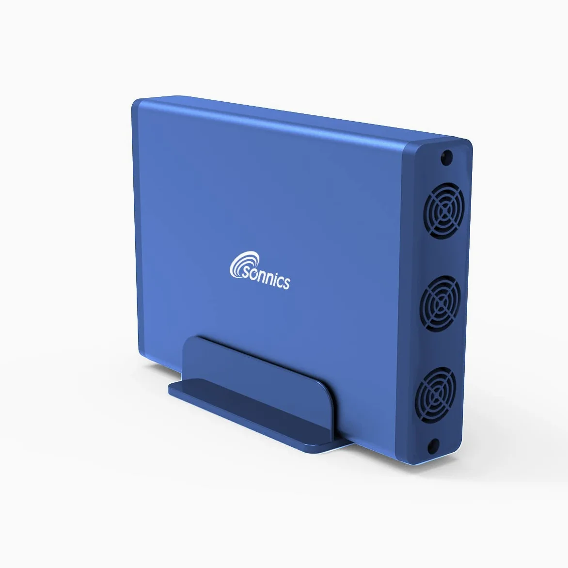 Sonnics Disco rigido esterno da 4 TB USB 3.0 compatibile con XBOX ONE / PS4 / Windows PC/Mac (desktop non portatile) (blu)