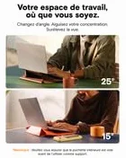 MOFT Custodia e supporto per computer portatile, espandibile e ultra sottile, per notebook da 13"-14", compatibile con MacBook Pro 15, HP, Dell, Lenovo, Asus, regali per uomini e donne