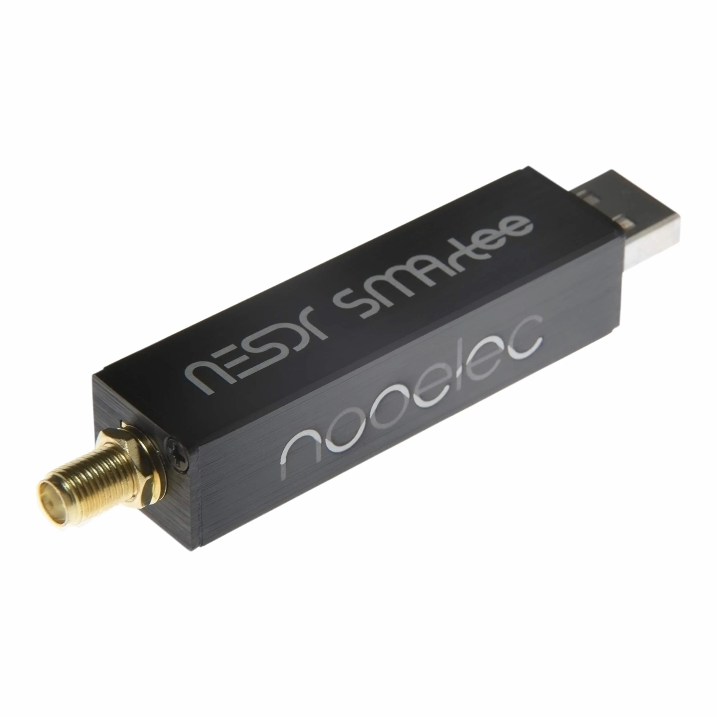 Nooelec NESDR SMArTee v2 SDR - Premium RTL-SDR con Bias Tee Integrato, Custodia in Alluminio, TCXO 0,5PPM, Ingresso SMA. Radio Definita dal Software RTL2832U e R820T2