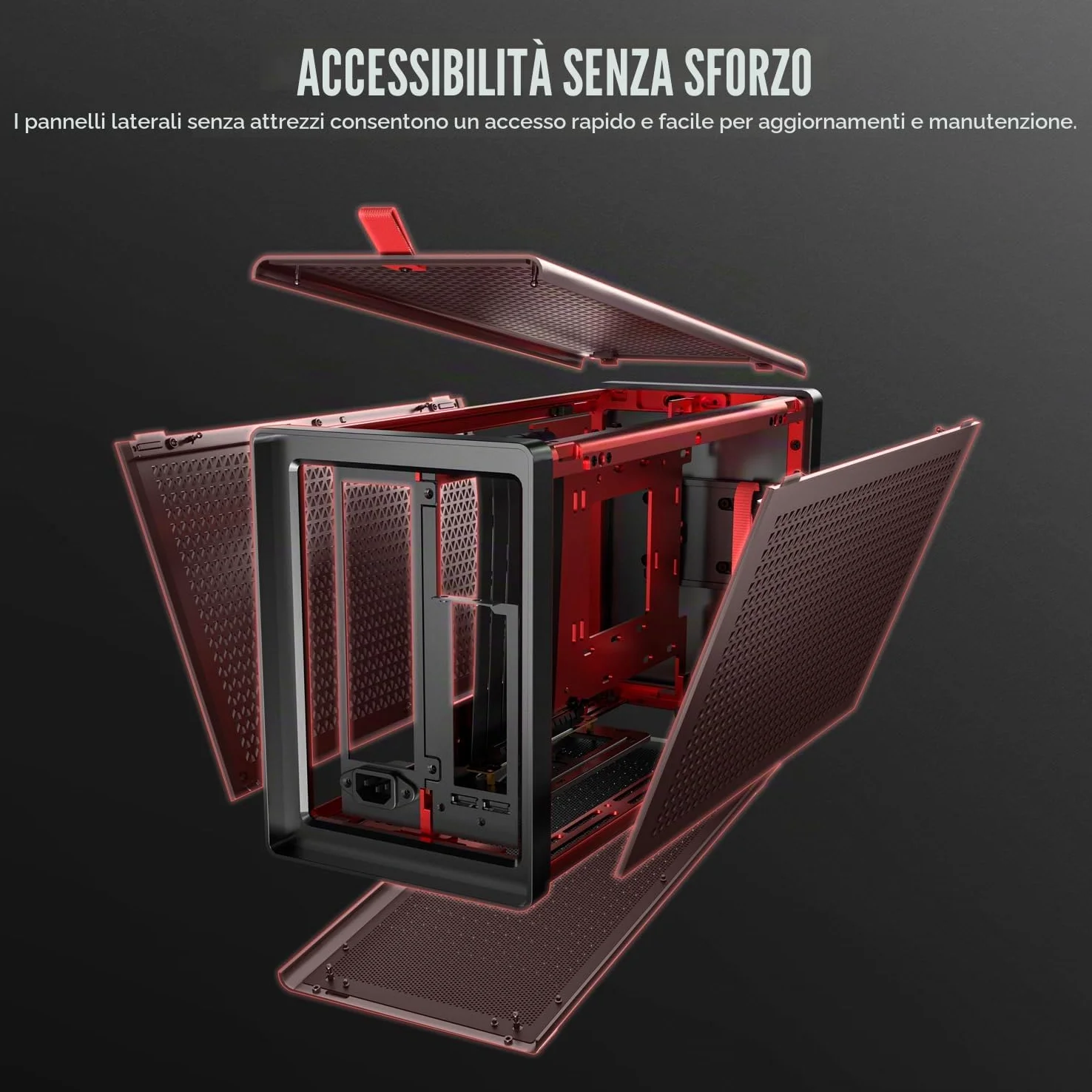 Antec Performance 1 M Nero Mini ITX PC Gaming Case
