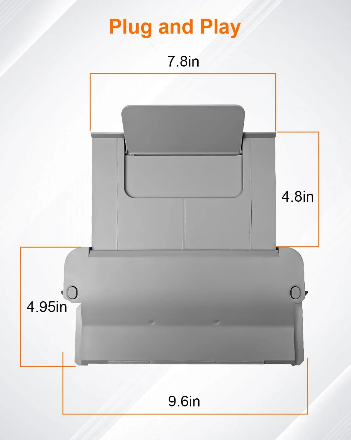 Vassoio di uscita carta adatto per HP OfficeJet Pro 9010 9015 9012 9016 9019 9018 9010E 9016E 9015E 9018E 9013E 9110B 9130b 9125e Parte di ricambio per stampante