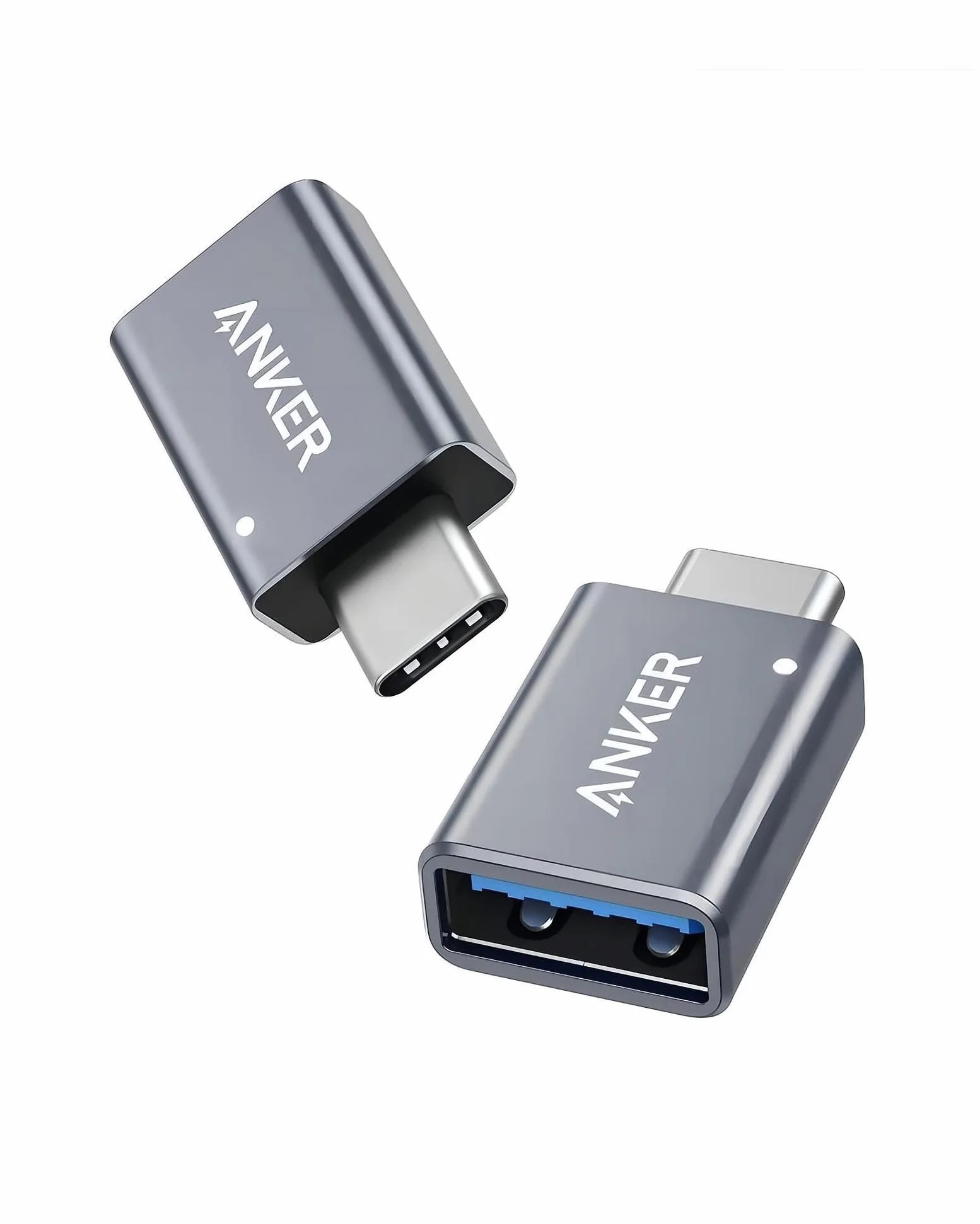 Anker Adattatore USB C a USB 3.0 Femmina, Confezione da 2, per MacBook Pro 2020, iPad Pro 2020