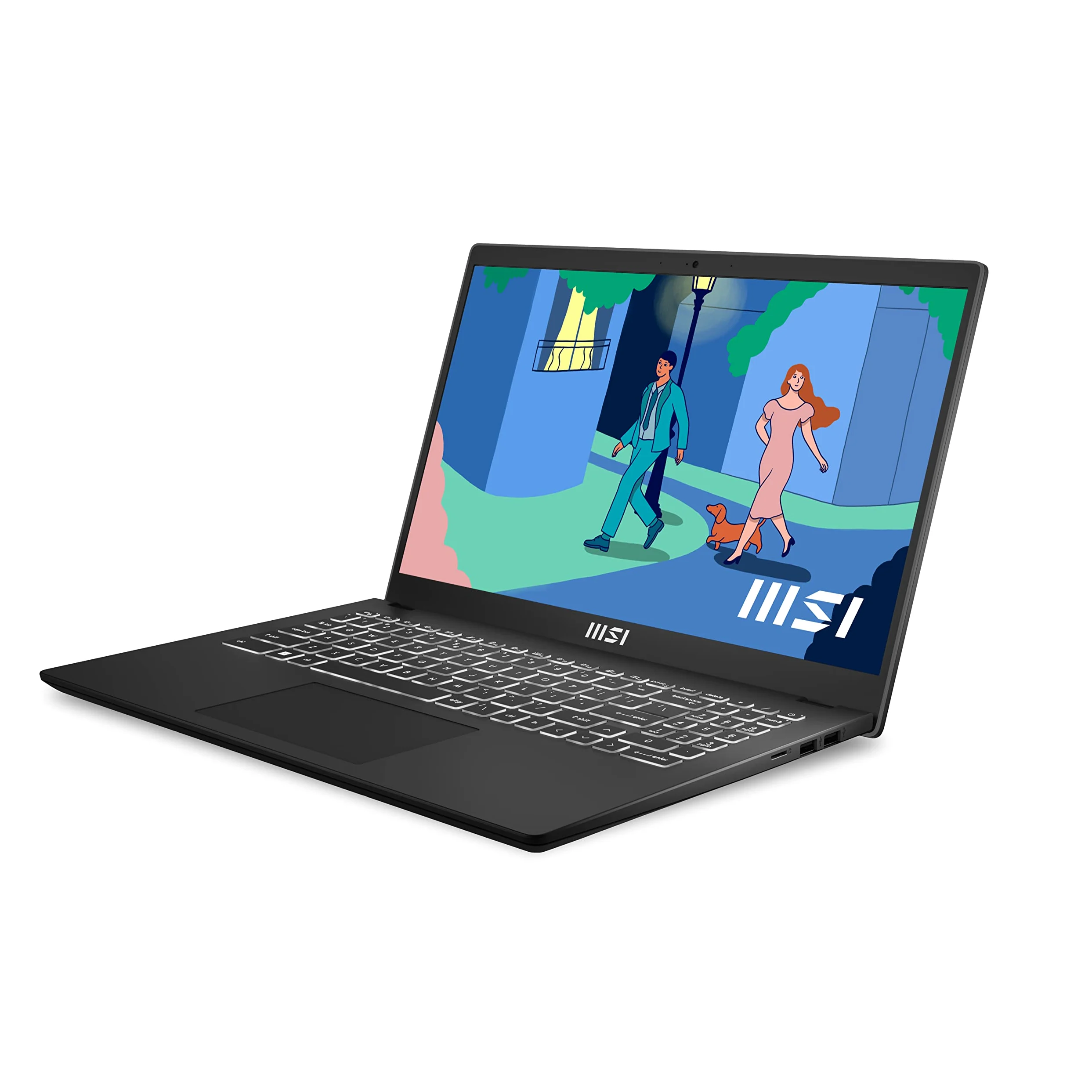 msi Modern 15 B7M-466IT, Notebook 15.6” FHD 60Hz, AMD Ryzen 7 7730U, AMD Graphics, 512GB SSD PCIe3, 16GB RAM DDR4, WiFi 6E, Win 11 Home [Layout e Garanzia ITA]