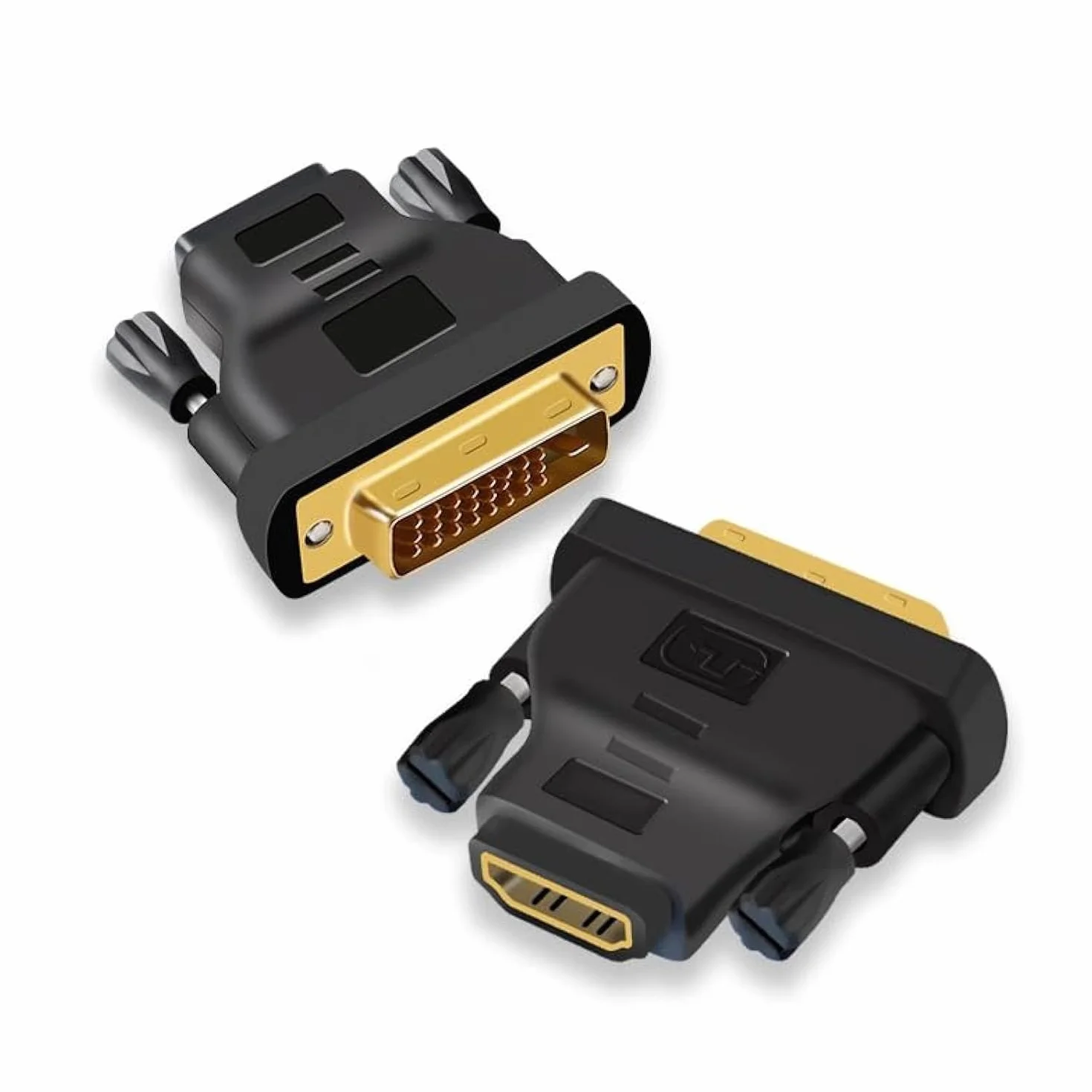 MMOBIEL Adattatore HDMI a DVI Bidirezionale Maschio DVI-D Dual Link Femmina HDMI Convertitore 1080p Full HD 60Hz