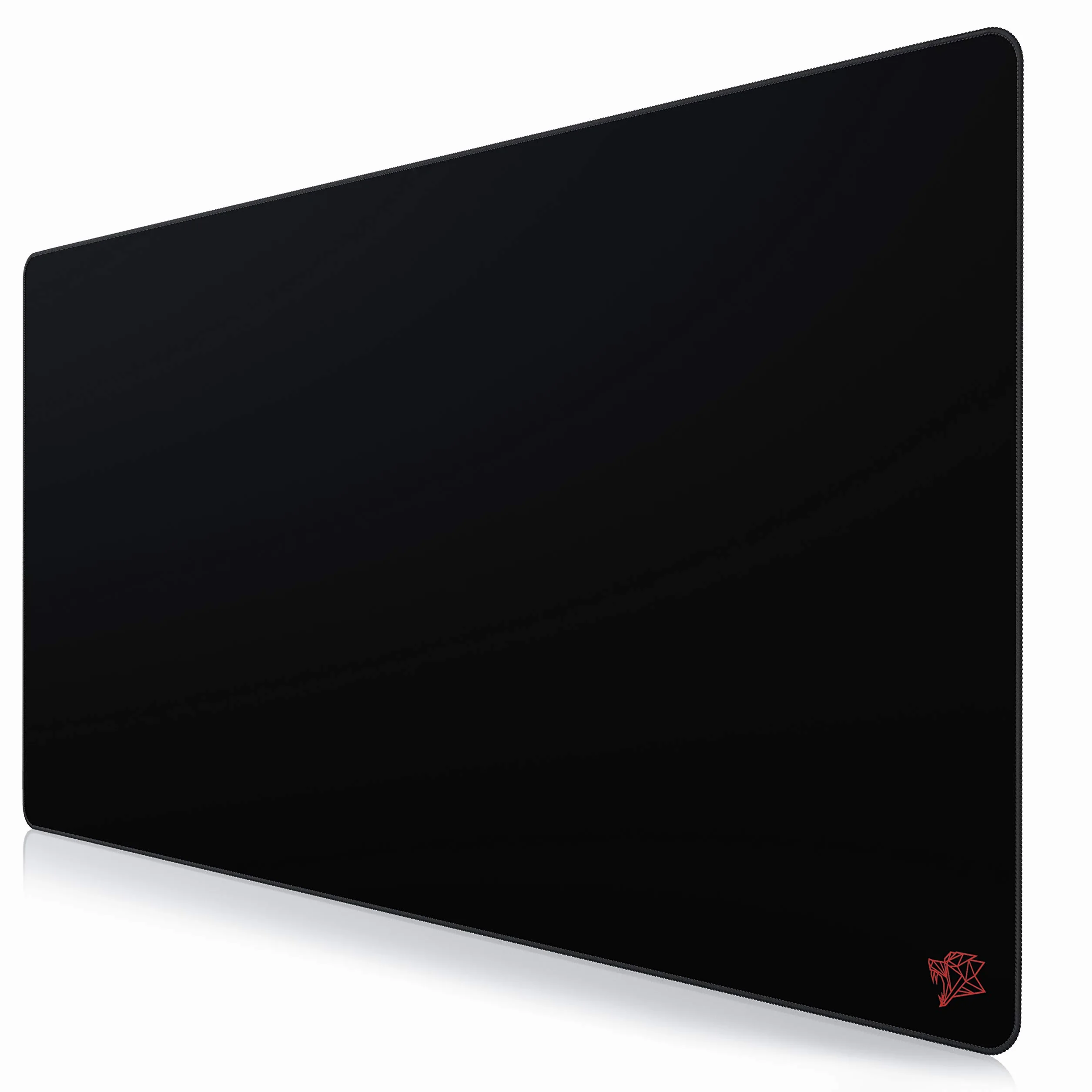 TITANWOLF - Grande Tappetino Mouse da Gioco - XXXL Oversize Mousepad - Dimensione 1200x600 mm - XXL Formato Oversize da scrivania e Tavolo - per Mouse e Tastiera - Nero