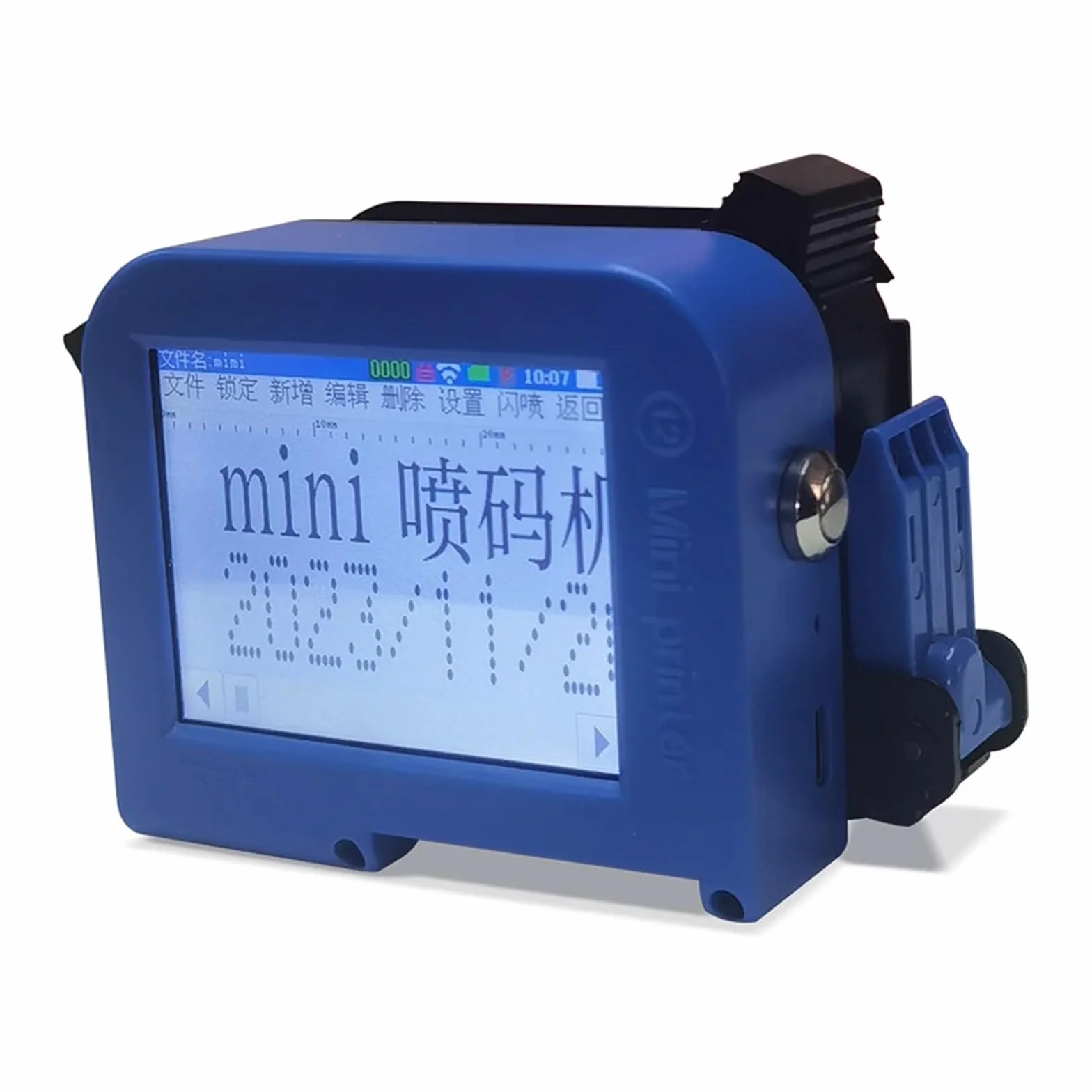 Stampante for etichette con codice data portatile piccola stampante a getto d'inchiostro for stampante for codici data Su Cartone, Legno