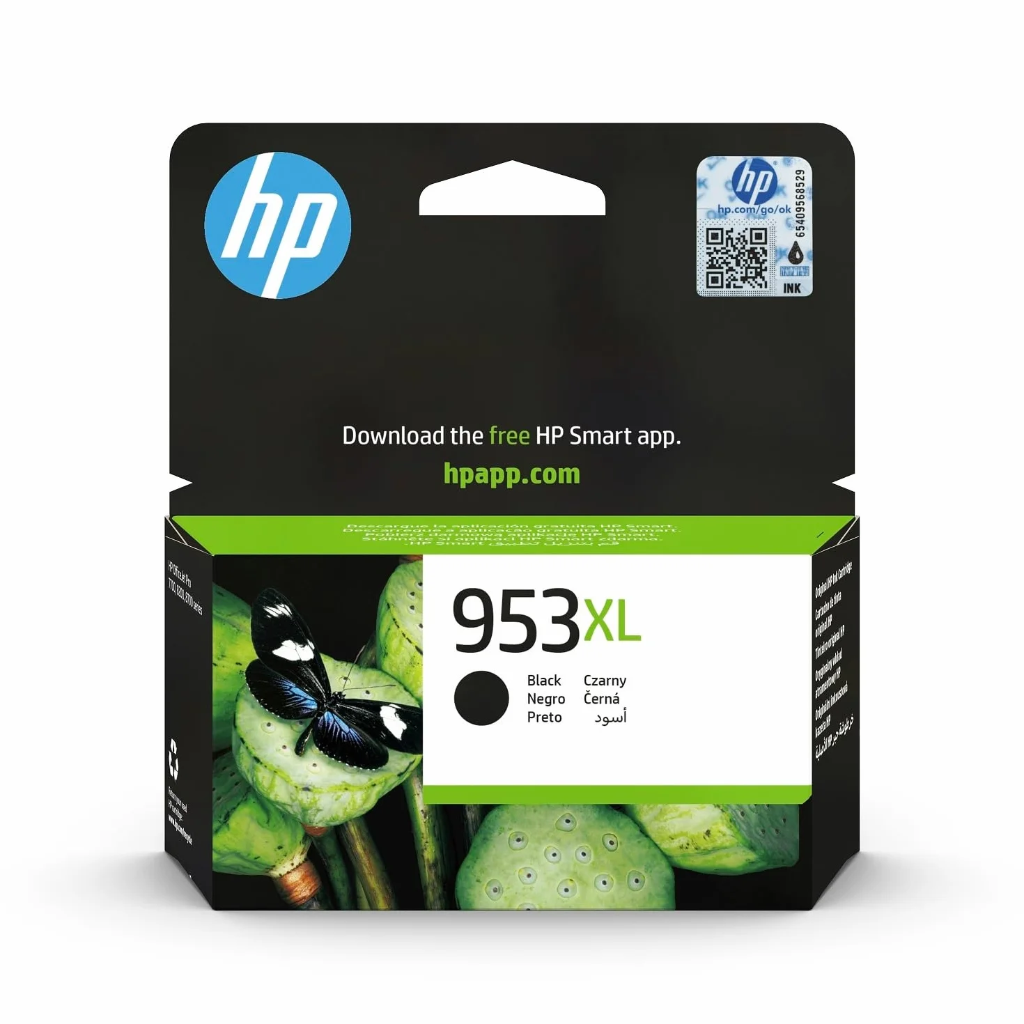 HP 953XL Nero, L0S70AE, Cartuccia Originale da 2000 Pagine, Alta Capacità, Compatibile con Stampanti OfficeJet Pro serie 8710, 8720, 8730, 8740 e 7740