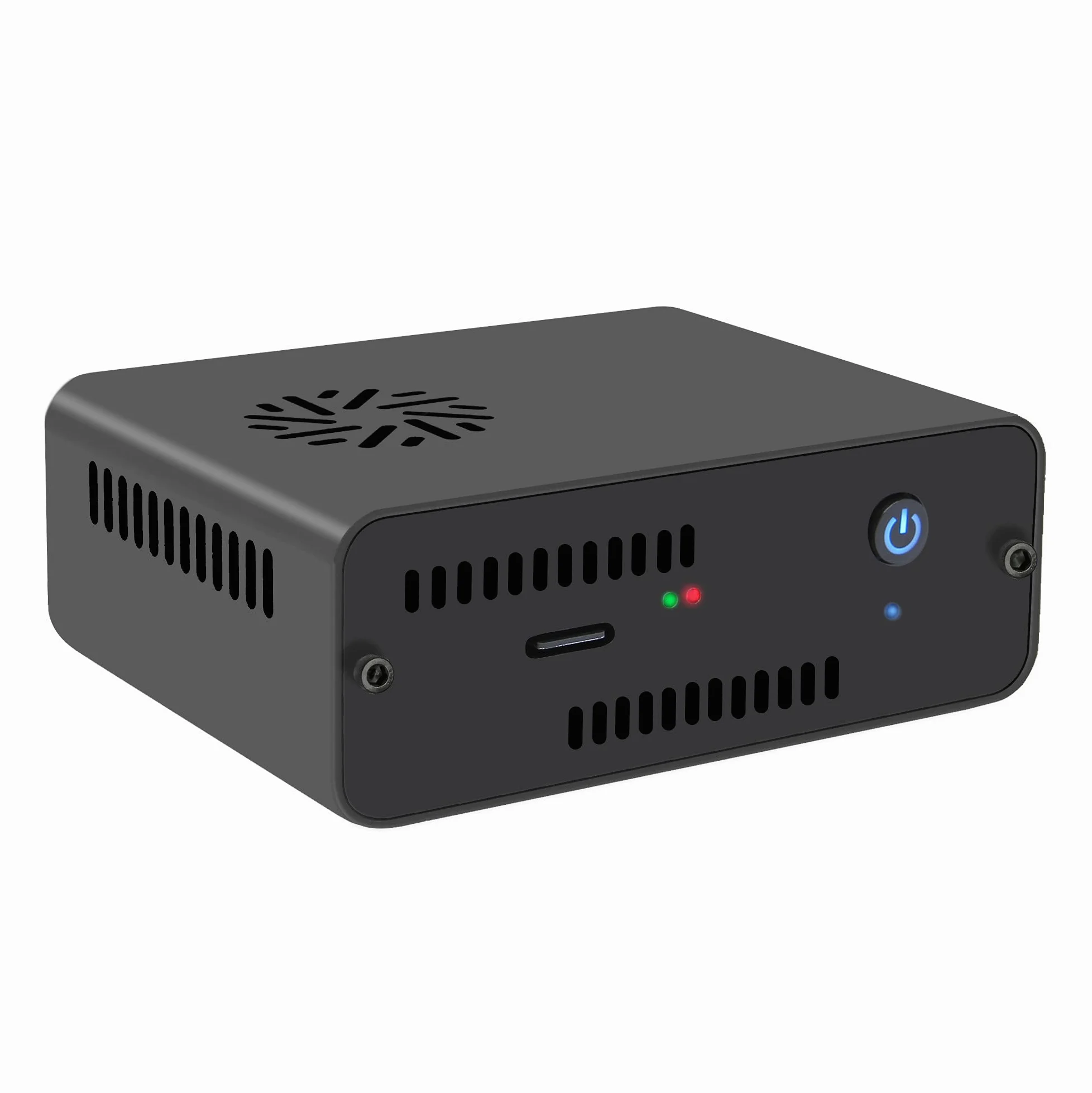 Geekworm NASPi V2.0 2.5 "SATA HDD/SSD NAS Storage Kit per Raspberry Pi 4 Modello B (Non includere Pi 4 o SSD/HDD)