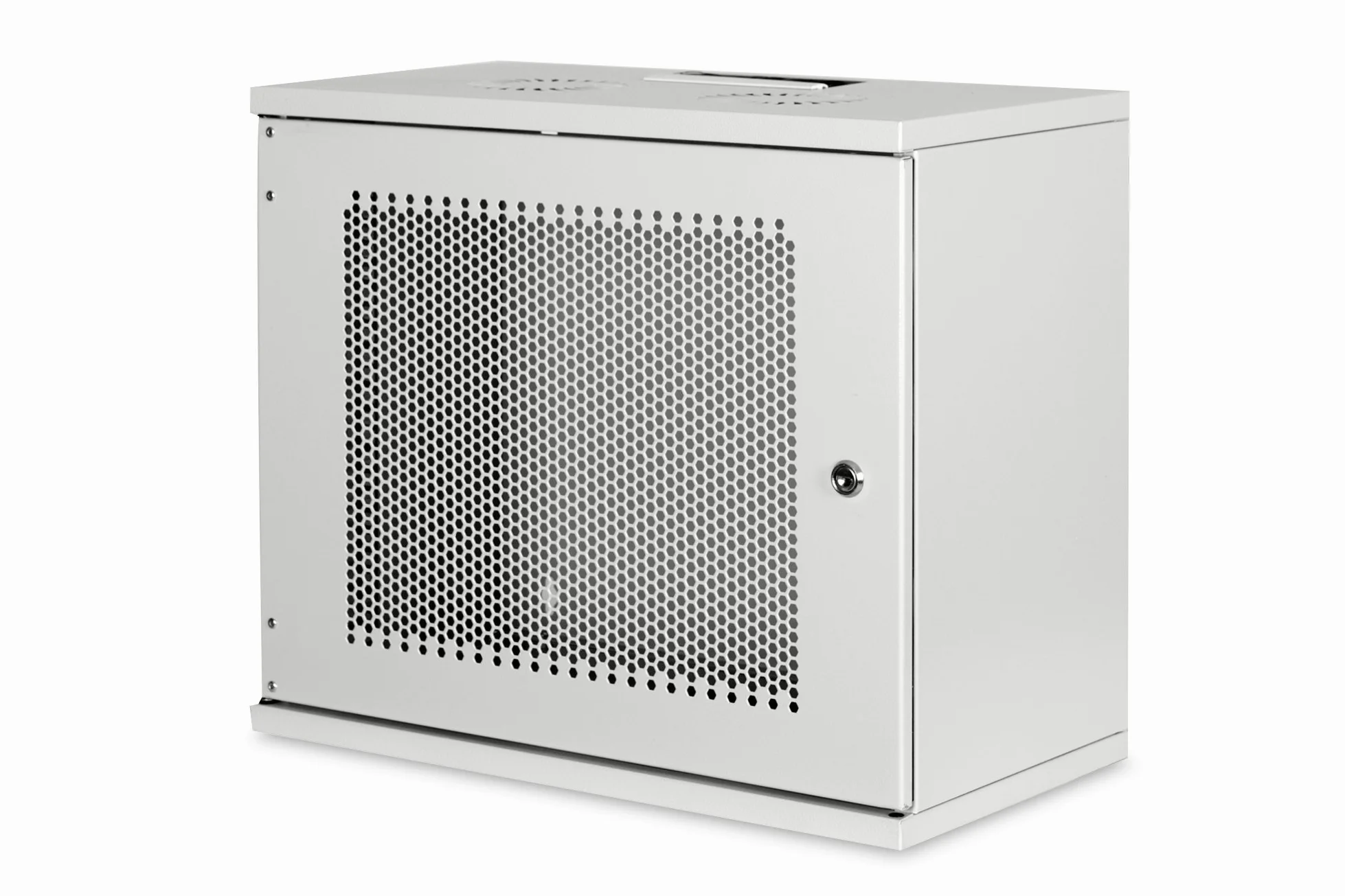 DIGITUS armadio di rete 19 pollici 9 U - non montato - montaggio a parete - profondità 400 mm - carico massimo 60 kg - porta perforata