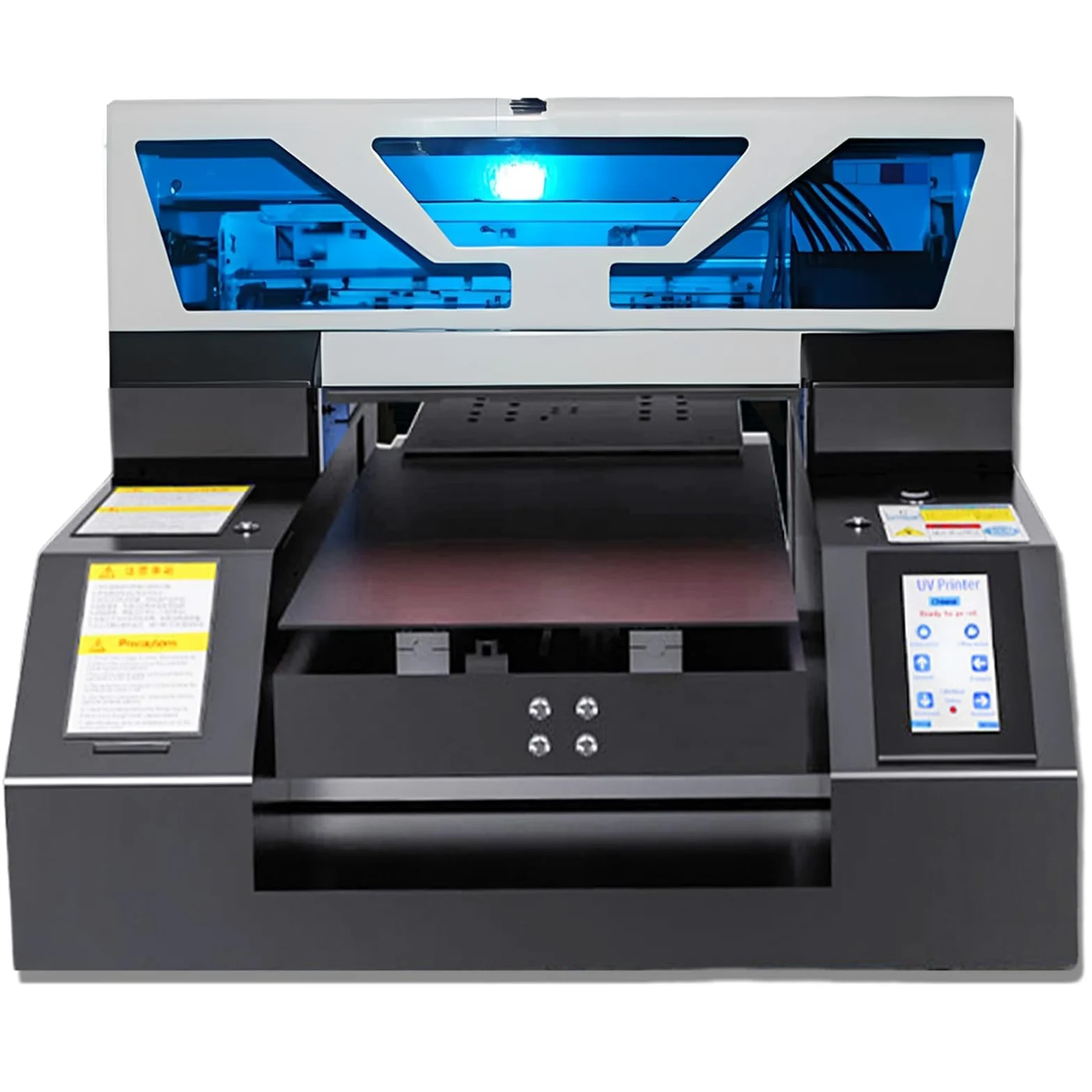 Stampante A3 UV DTG Printer stampante Inkjet Multifunzione Automatico Stampante Con Ink 2880x1440dpi per Vestiti T-shirt Bottiglie Bag PVC Legno Custodia del telefono Leather Plastica Carte etc.