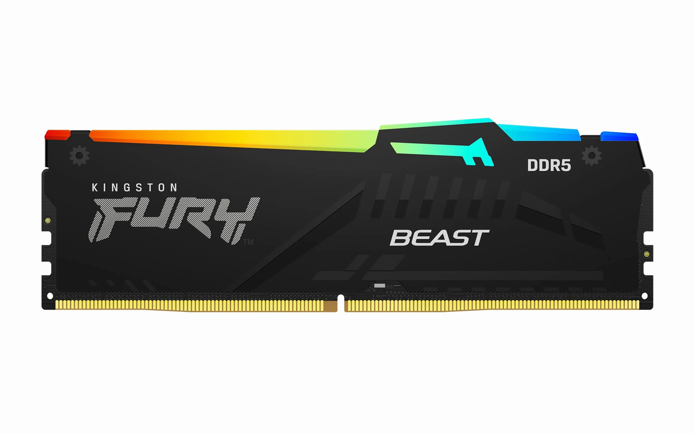 Kingston FURY Beast Nero RGB 8GB 5600MT/s DDR5 CL36 DIMM Memoria Gaming per Computer Fissi Modulo Singolo AMD EXPO/ Intel XMP - KF556C36BBEA-8