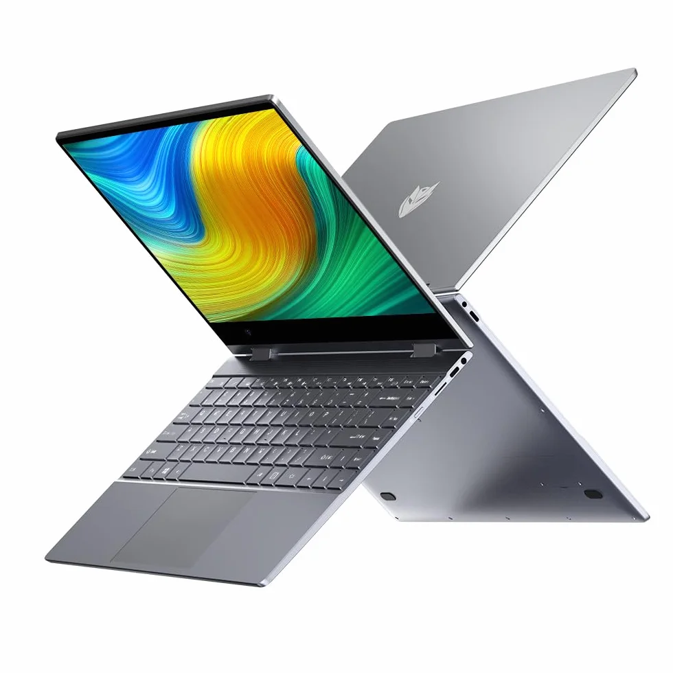 BMAX 2 in 1 Notebook 14 Pollici PC Touch Screen Alder Lake N100 CPU 16GB RAM 512GB SSD Convertibile 360° Win 11 Pro Computer Portatile, Tastiera Retroilluminata 1920×1080 IPS Bluetooth 4.2 Type Cx2