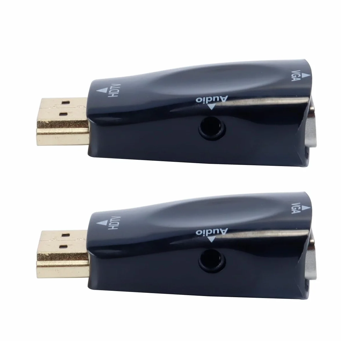 Adattatore Da HDMI a Jack 3,5, Convertitore Da HDMI Femmina a VGA Femmina HD 1080P Con Cavo Jack Audio Da 3,5 Mm