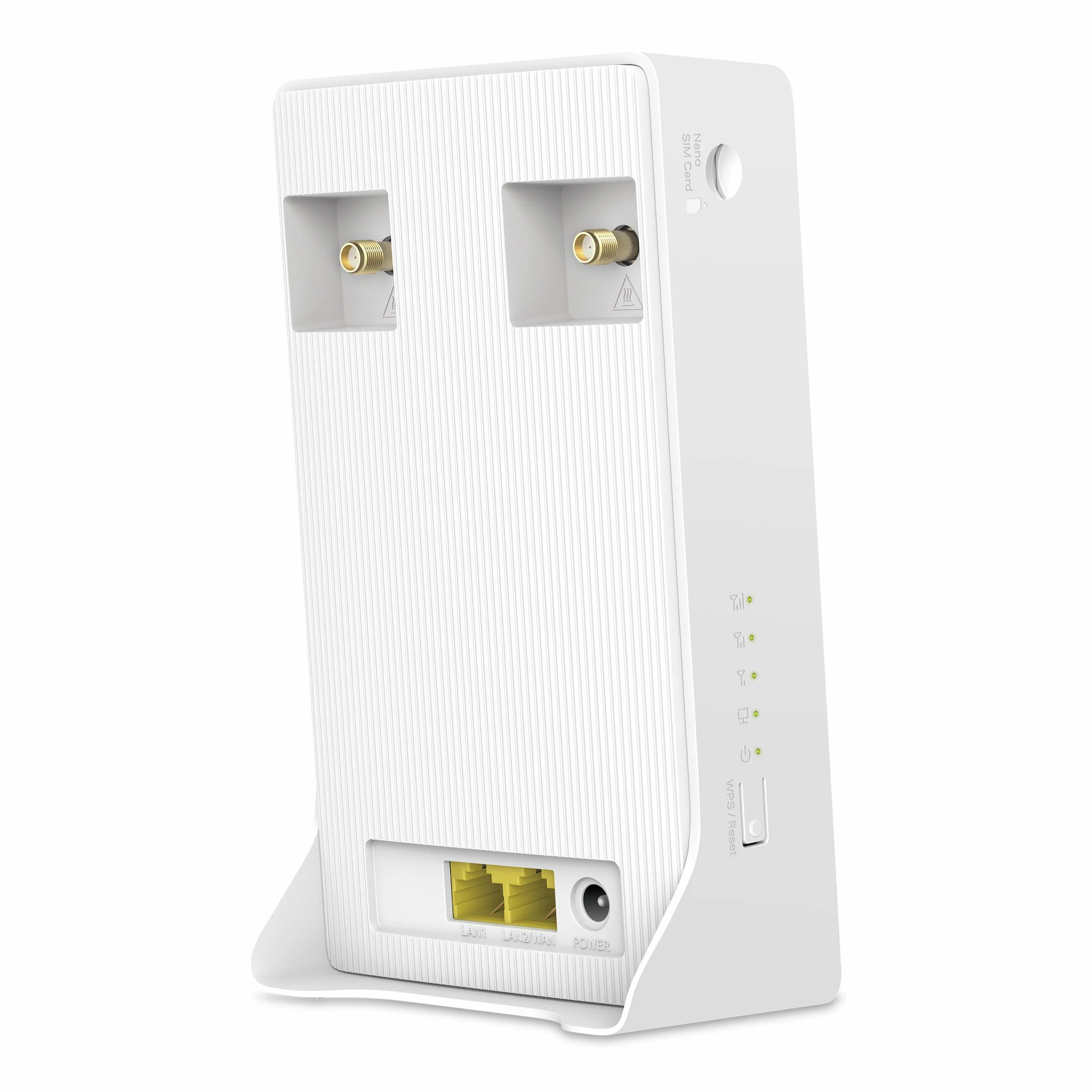 Mercusys TP-Link MB110-4G Router Wifi con Sim LTE Wireless N300Mbps 4G, Porta LAN/WAN, VPN,Senza Configurazione, Antenne Interne, Porte Antenna Esterna, Compatibile con Tutti Gli Operatori
