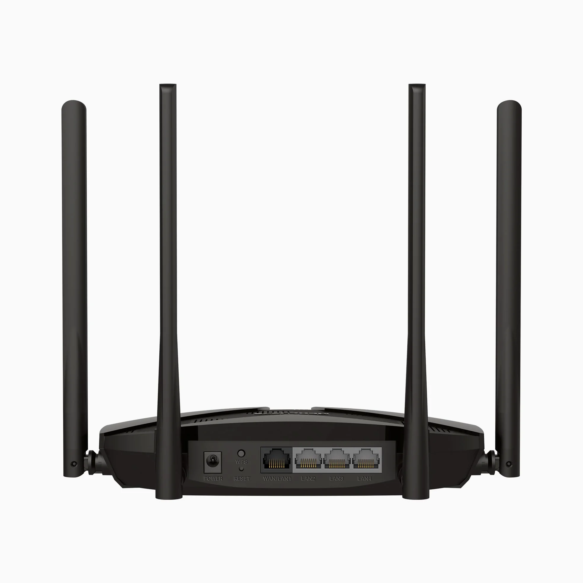 Mercusys MB235-4G Router WiFi con Sim, 4G+ Cat6 AC1200Mbps, 4 Antenne Ad Alto Guadagno, 1 Porta LAN/WAN + 3 Porte LAN Gigabit, WAN Backup, Parental/LED Control, SMS, APP, Plug & Play