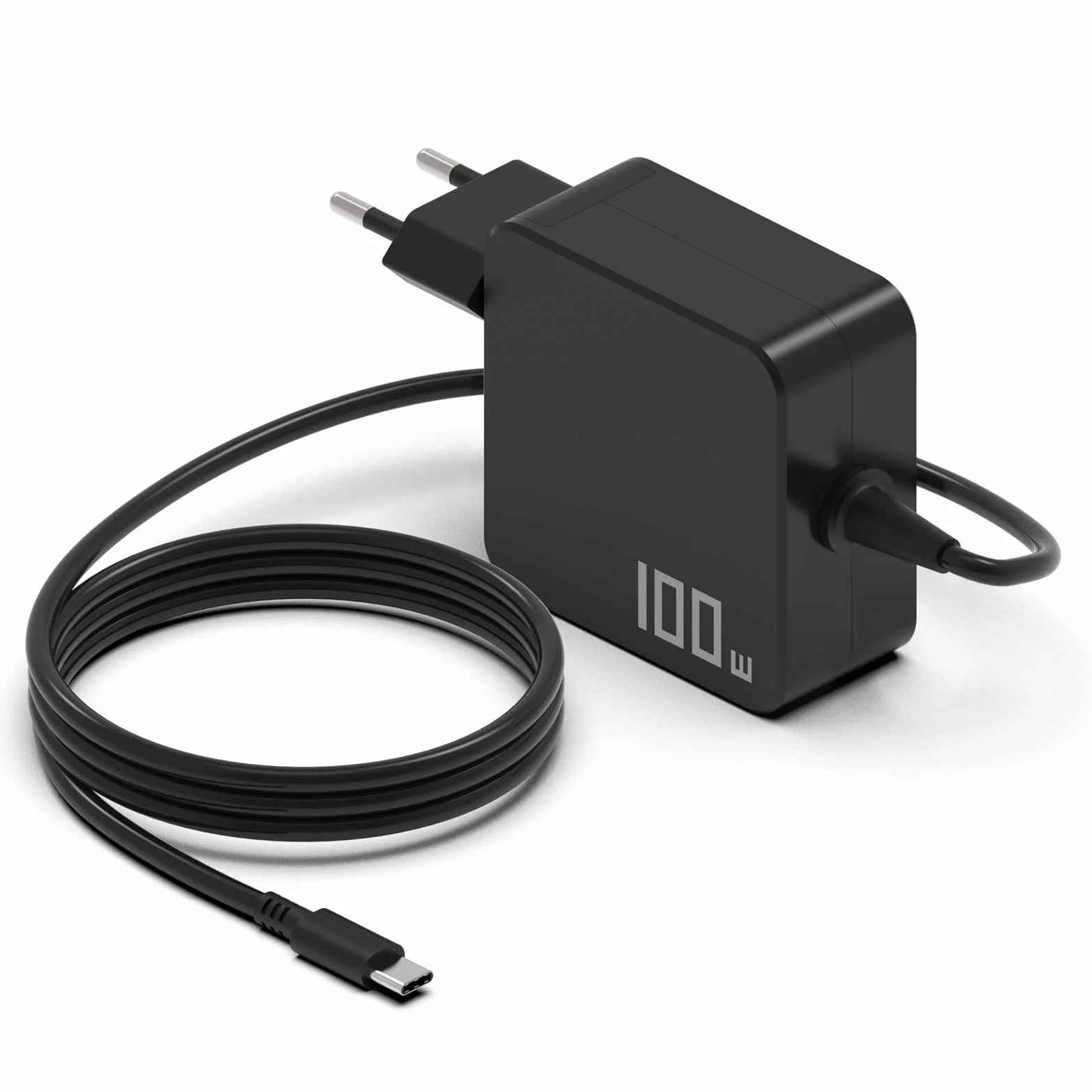 Hafiuege Caricabatterie 100W USB C – Alimentatore Universale per Notebook Compatibile con ASUS, HP, Lenovo, Acer, Samsung, Xiaomi, Huawei