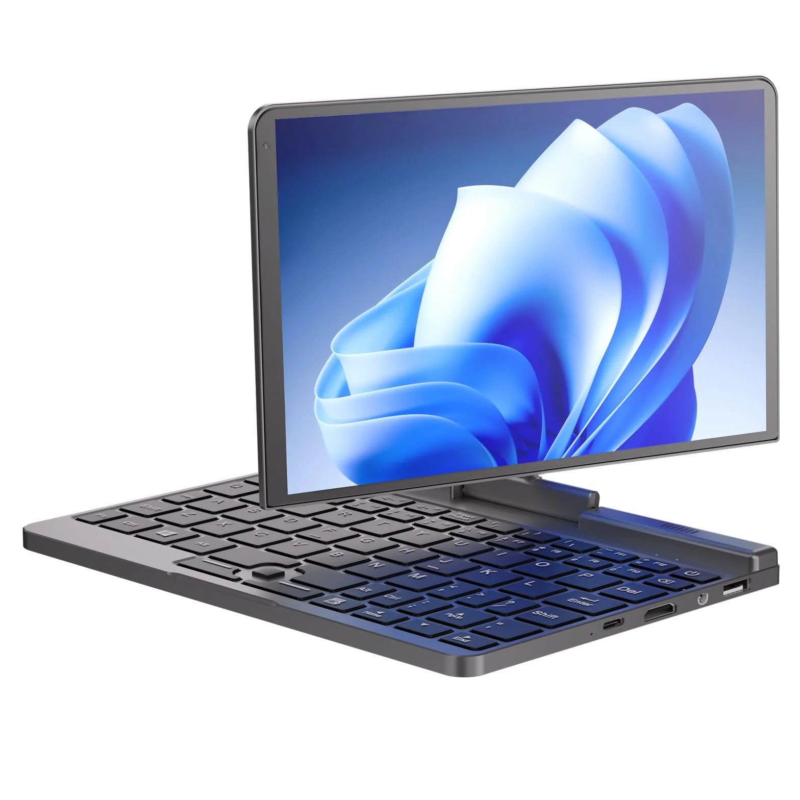 Mini Laptop 2 in 1 Win 11 HD Touchscreen Girevole 12 GB RAM 512 GB SSD N150 WiFi 6 BT5.2