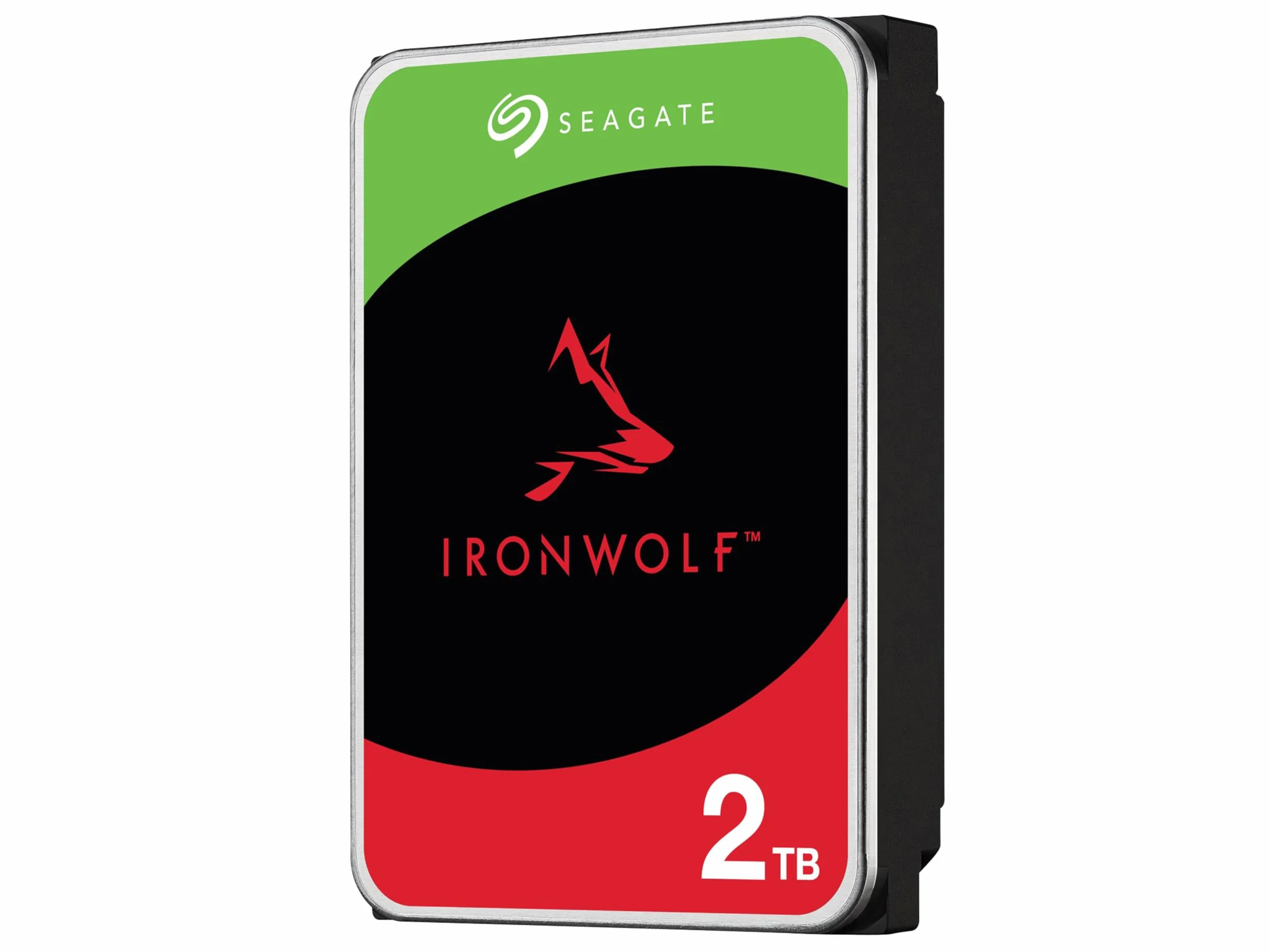 Seagate IronWolf 2TB 256MB 3.5 Zoll SATA 6Gb/s Interno CMR NAS Festplatte