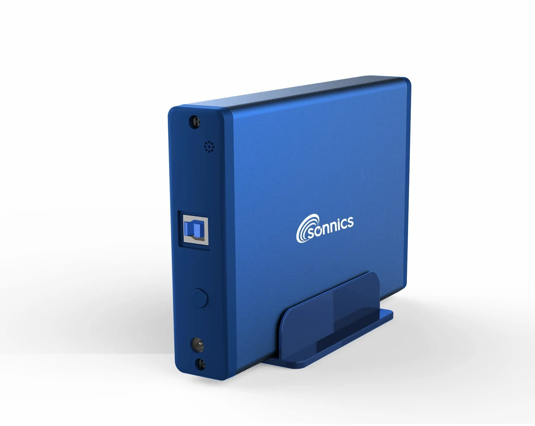 Sonnics Disco rigido esterno da 4 TB USB 3.0 compatibile con XBOX ONE / PS4 / Windows PC/Mac (desktop non portatile) (blu)
