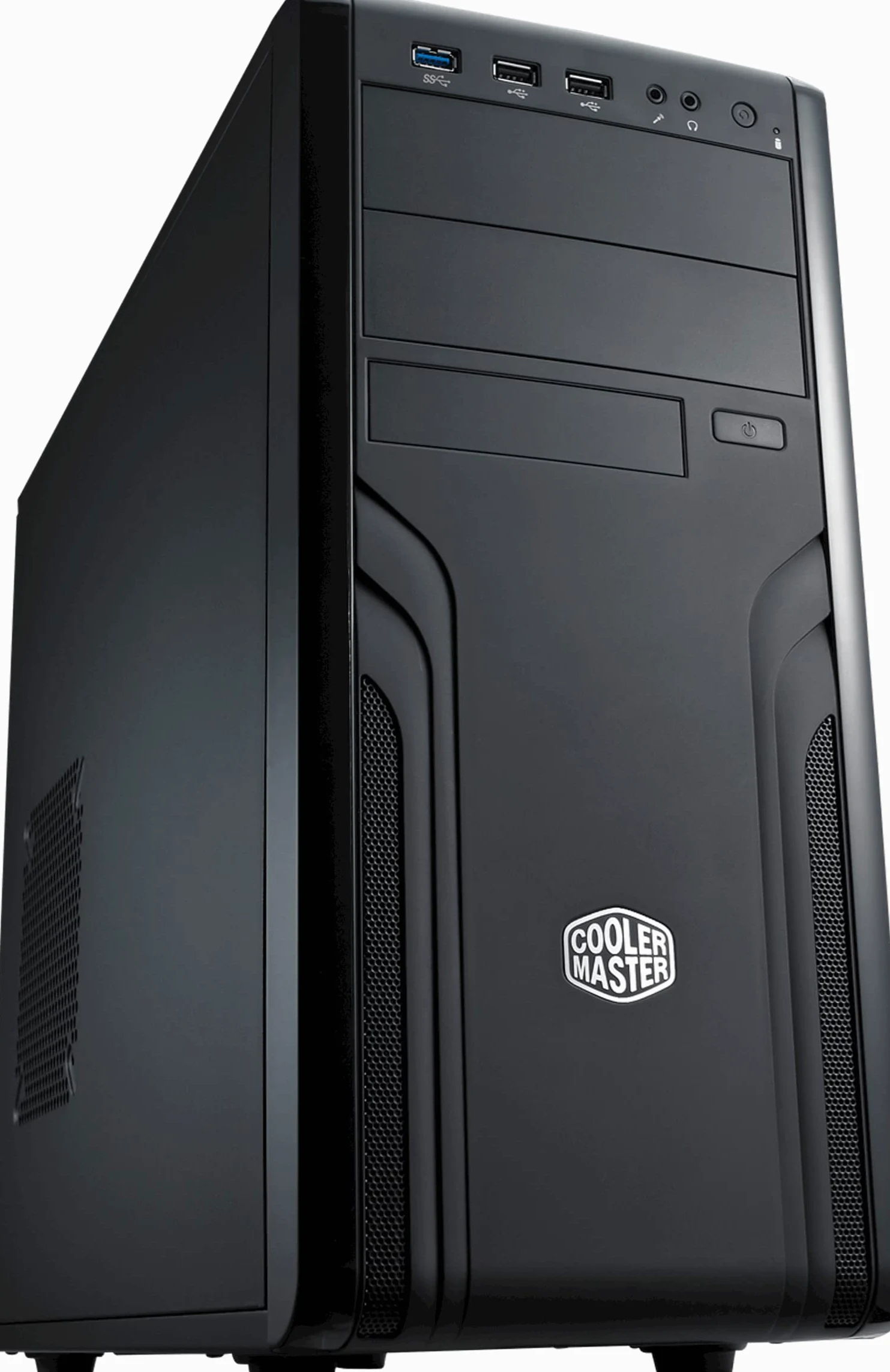 Cooler Master CM Force 500 Case per PC 'ATX, microATX, USB 3.0, Pannello Laterale in maglia' FOR-500-KKN1