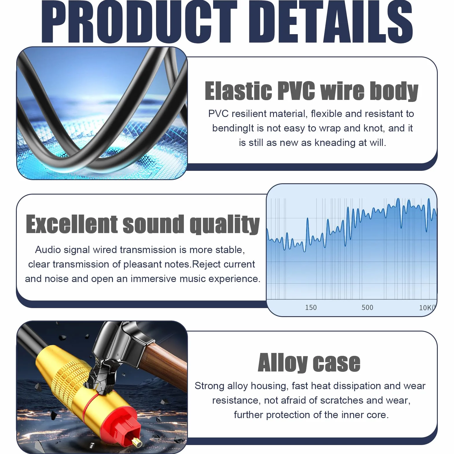 GOMETY Adattatore USB a audio ottico da USB-A a Fiber Optic SPDIF, adattatore Toslink 3M, nero - Scheda audio ottica Plug & Play