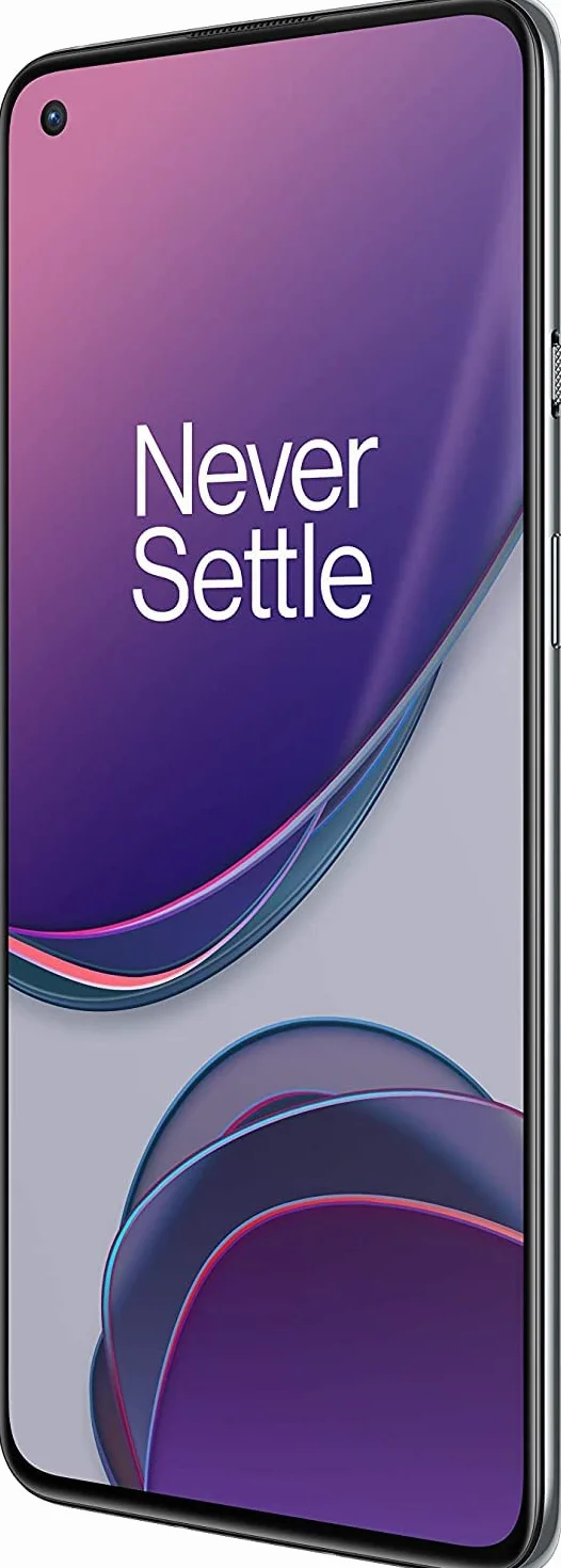 OnePlus 8T Smartphone 6.55" 120 Hz FHD+ Fluido, 8 GB RAM + 128 GB Archiviazione, Quad Camera, 65 W Warp Charge, Dual SIM, 5G, Argento (Lunar Silver) (Ricondizionato)